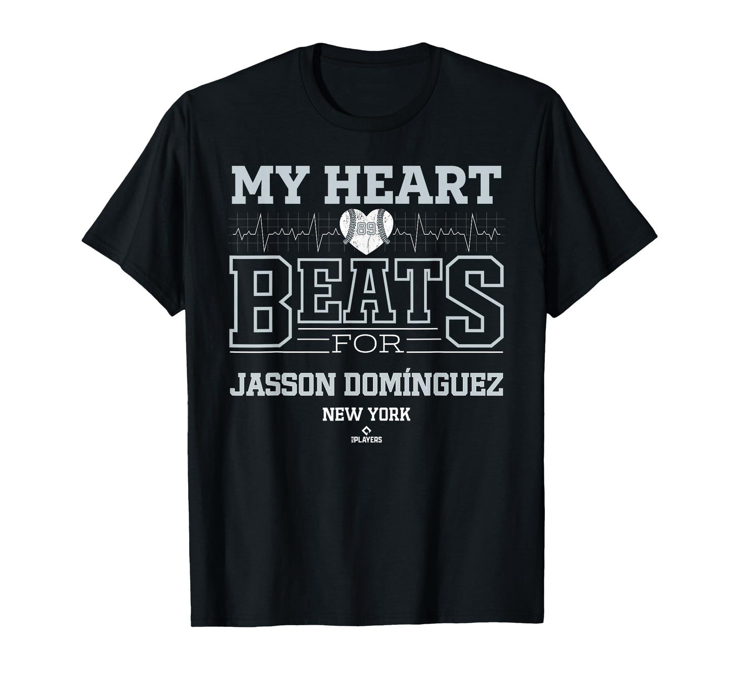 My Heart Beats Jasson Dom Nguez New York T-Shirt - Unique Graphic Unisex - T-Shirt, Sweatshirt, Hoodie