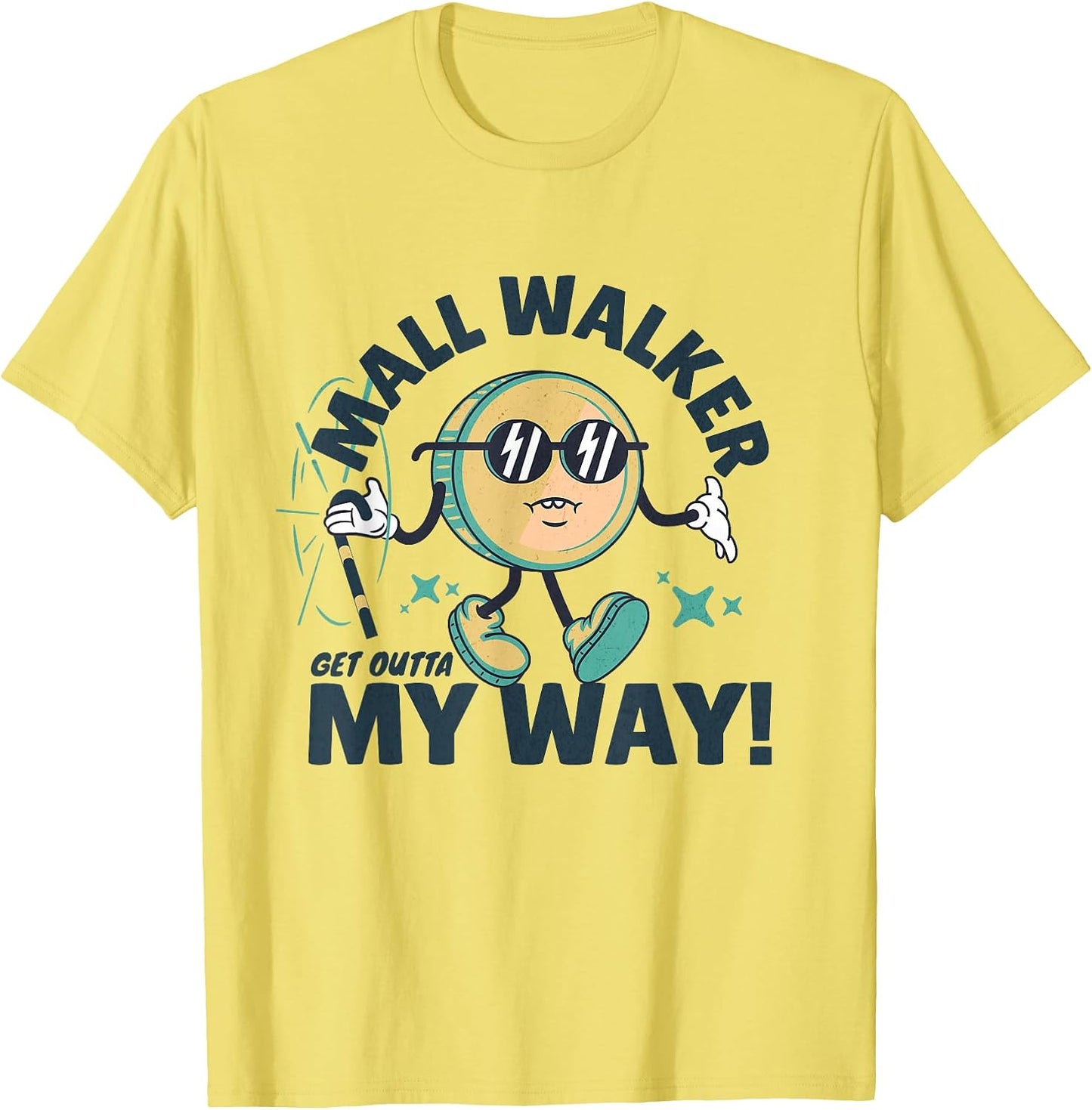Mall Walker Grandparent Ideas - Adult & Kids T-Shirts, Sweatshirts & Hoodies apparel design preview 1