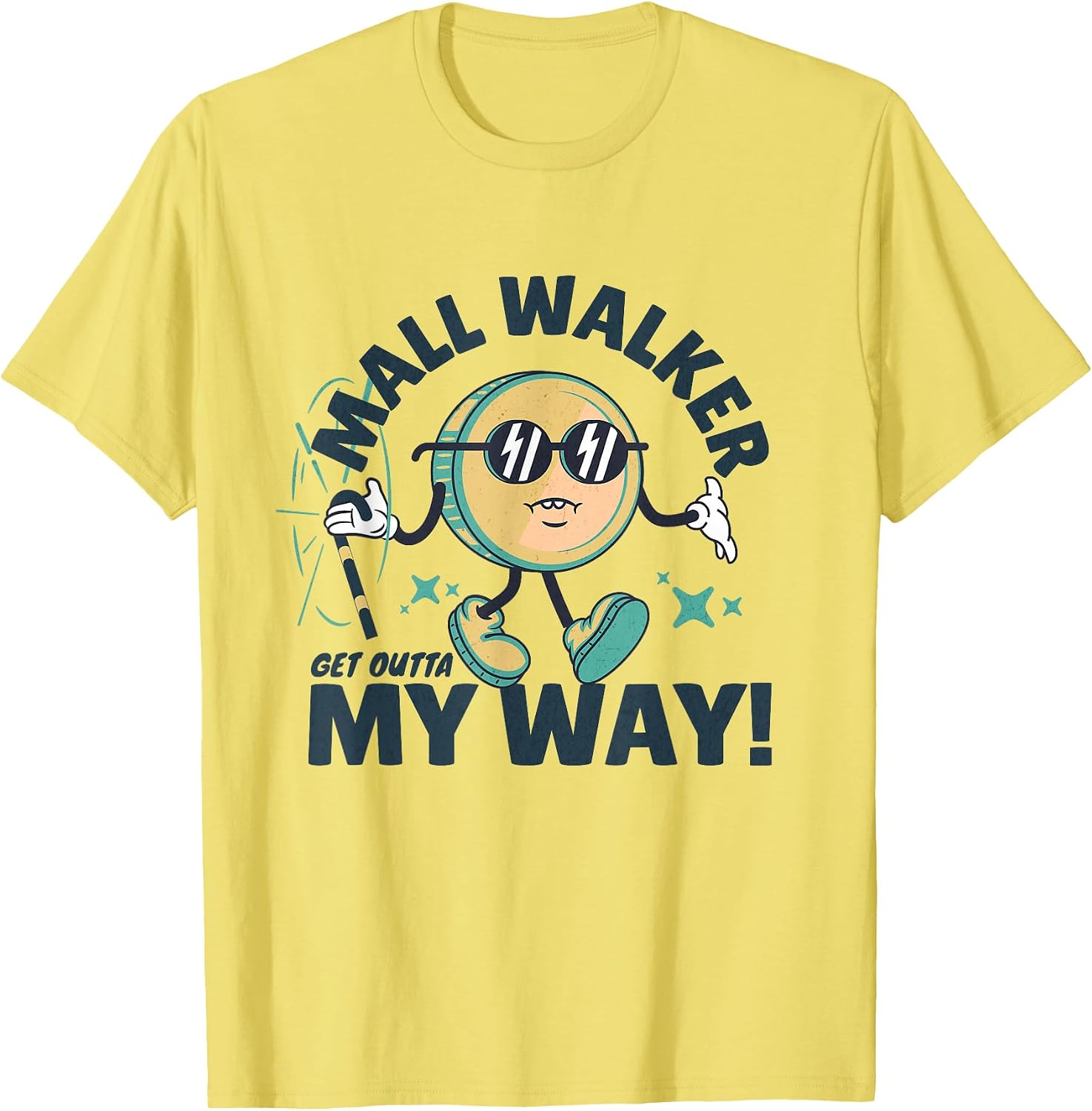 Mall Walker Grandparent Ideas - Adult & Kids T-Shirts, Sweatshirts & Hoodies apparel design preview 1