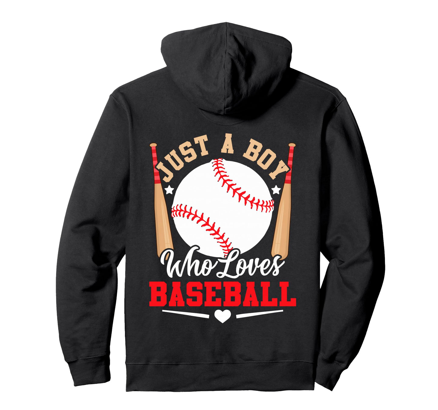 Just Who Loves Baseball Bat And Ball Hoodie - Aesthetic Graphic for Adults - T-Shirt, Sweatshirt, Hoodie