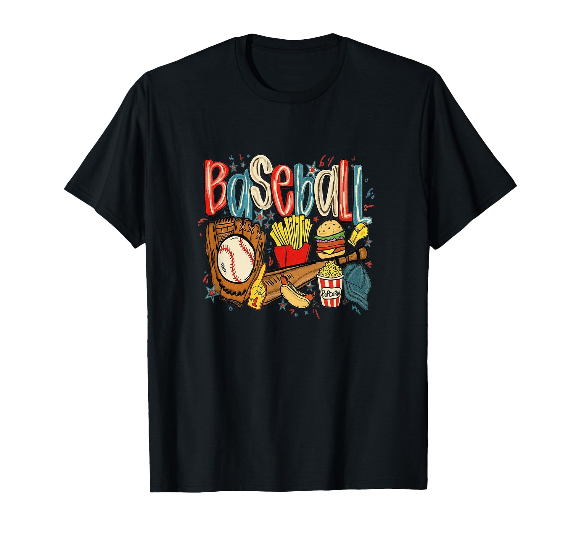 Preppy Baseball Coquette Brushstroke T-Shirt - Streetwear Style Men Women - T-Shirt, Sweatshirt, Hoodie