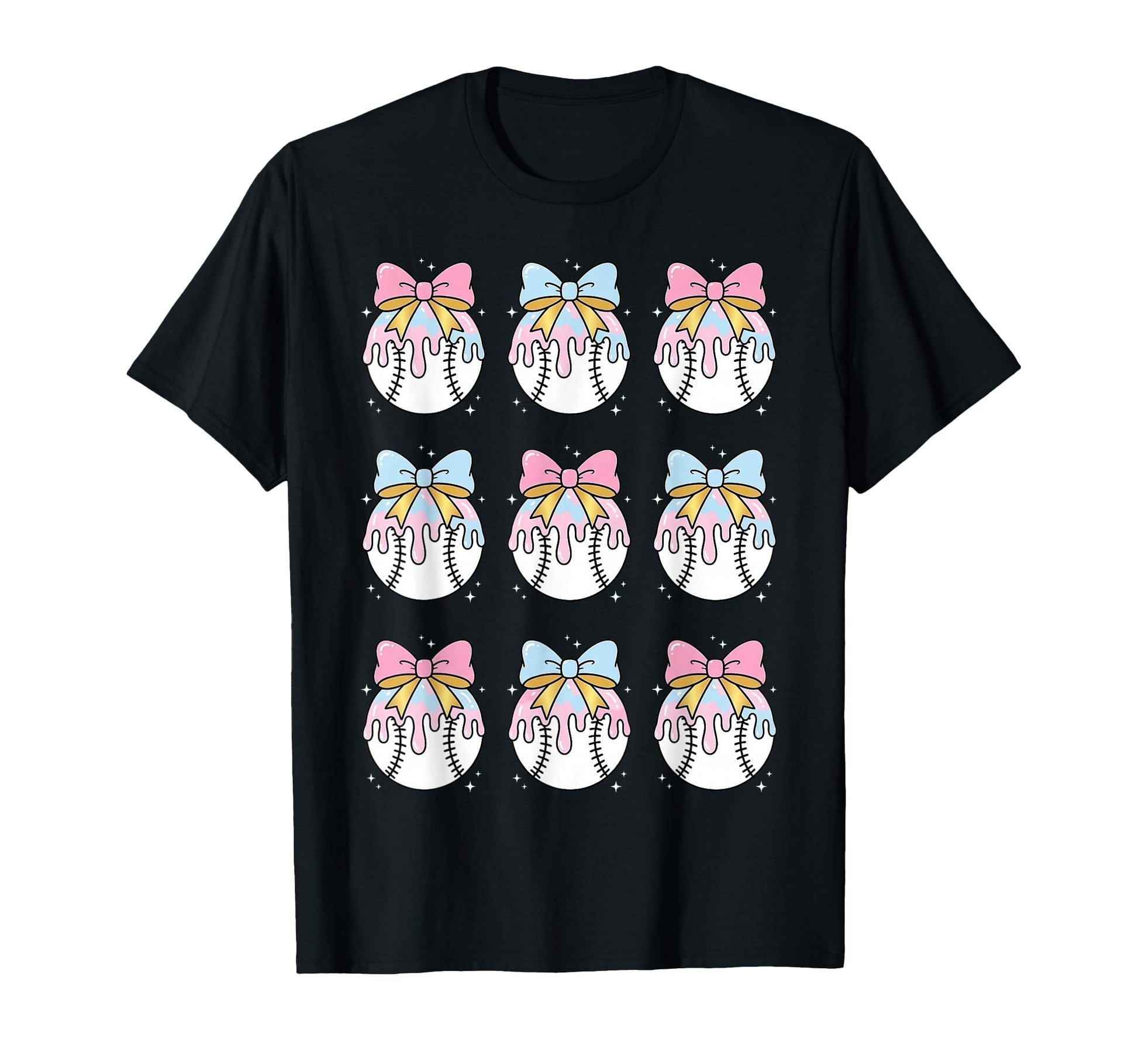 Baseball Drip Ice Cream Mom T-Shirt - Casual Everyday Wear for Adults - T-Shirt, Sweatshirt, Hoodie