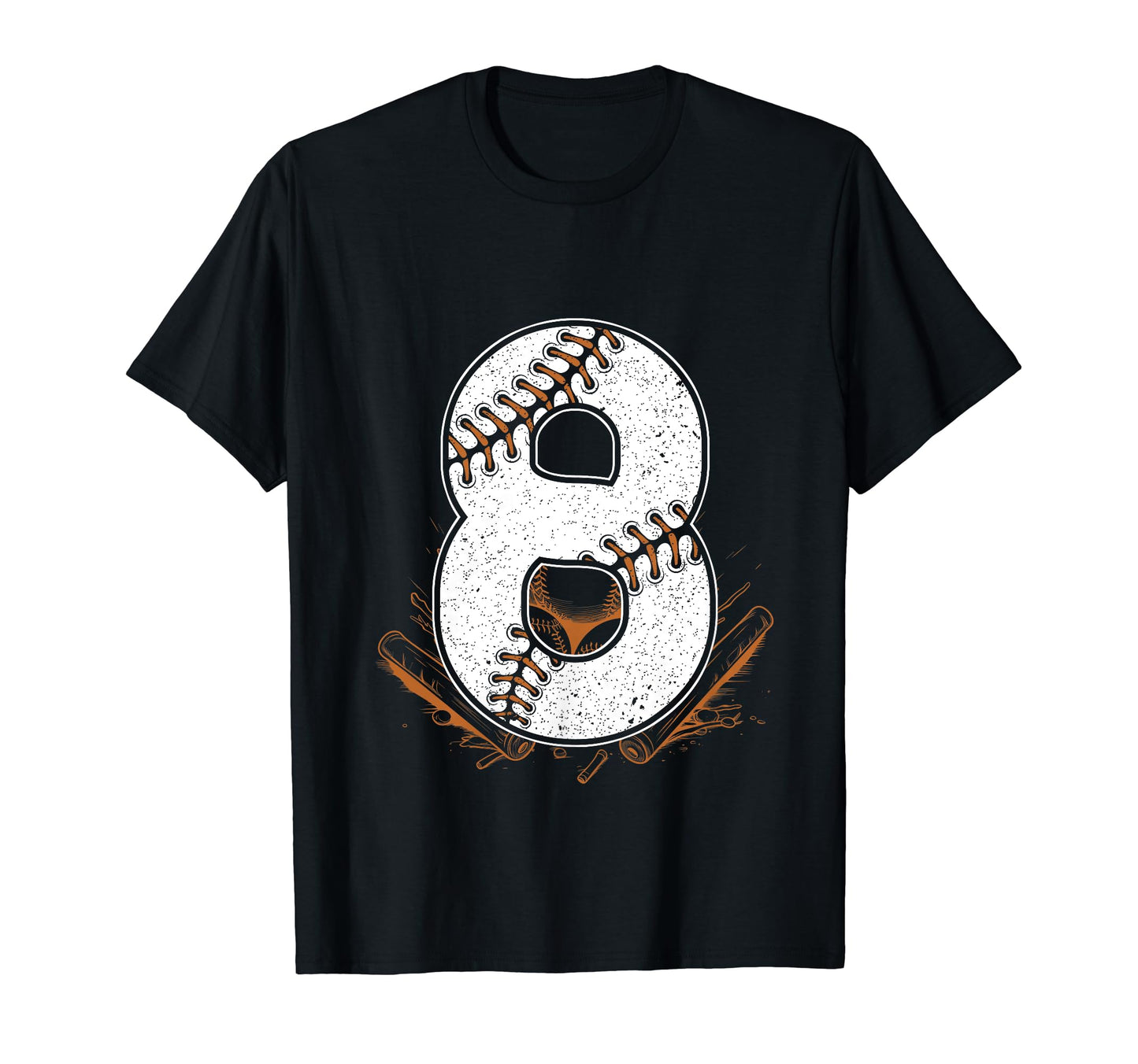 Baseball Birthday 8Th Birthday T-Shirt - Fun Novelty Design Men Women - T-Shirt, Sweatshirt, Hoodie