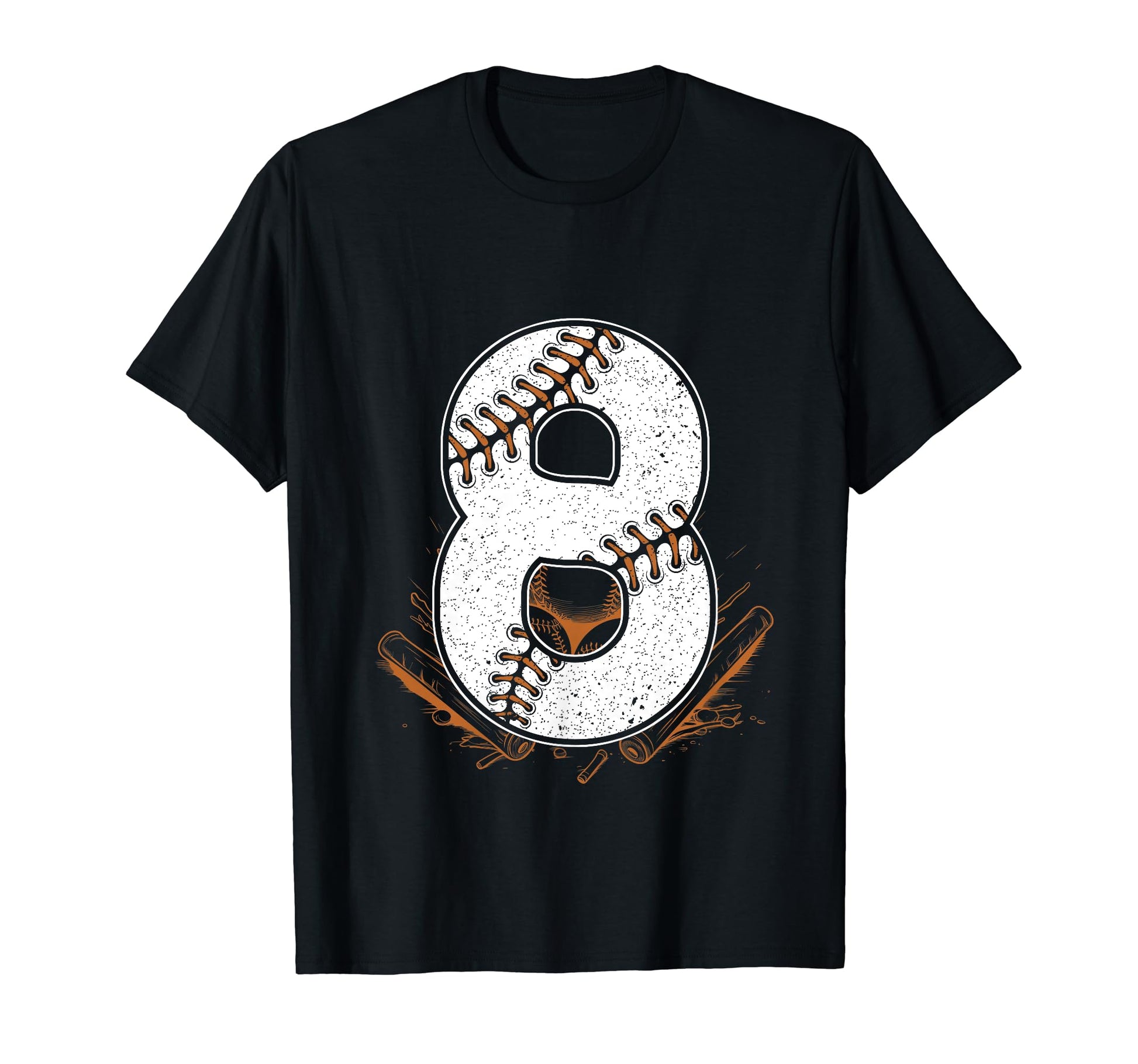 Baseball Birthday 8Th Birthday T-Shirt - Fun Novelty Design Men Women - T-Shirt, Sweatshirt, Hoodie