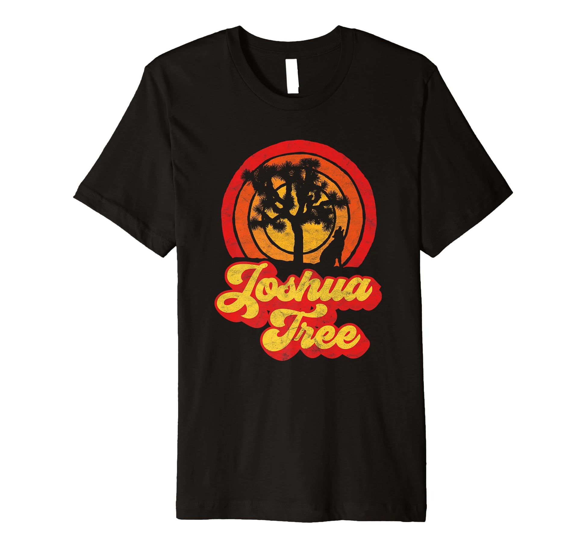 Joshua Tree National Park California 80S T-Shirt - Novelty Apparel Unisex - T-Shirt, Sweatshirt, Hoodie