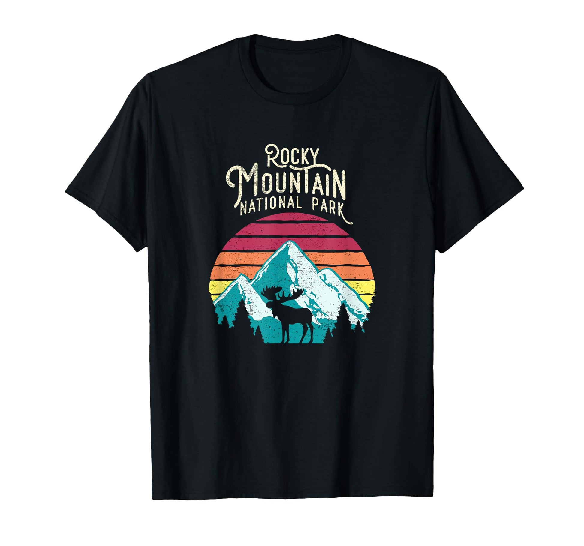 Rocky Mountain National Park Moose T-Shirt - Streetwear Style Unisex - T-Shirt, Sweatshirt, Hoodie