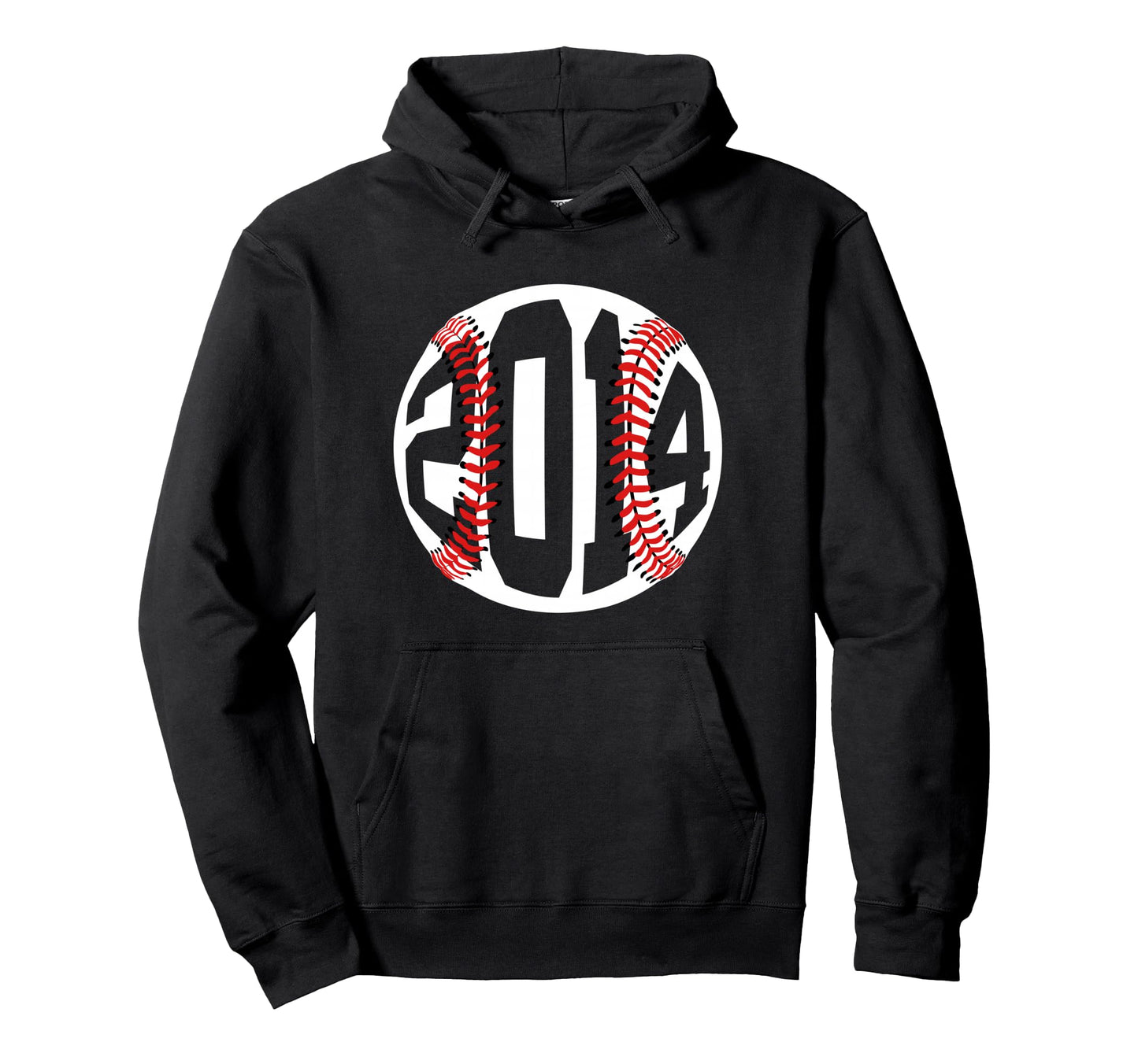 2014 Baseball 12Th Birthday Hoodie - Aesthetic Graphic for Adults - T-Shirt, Sweatshirt, Hoodie