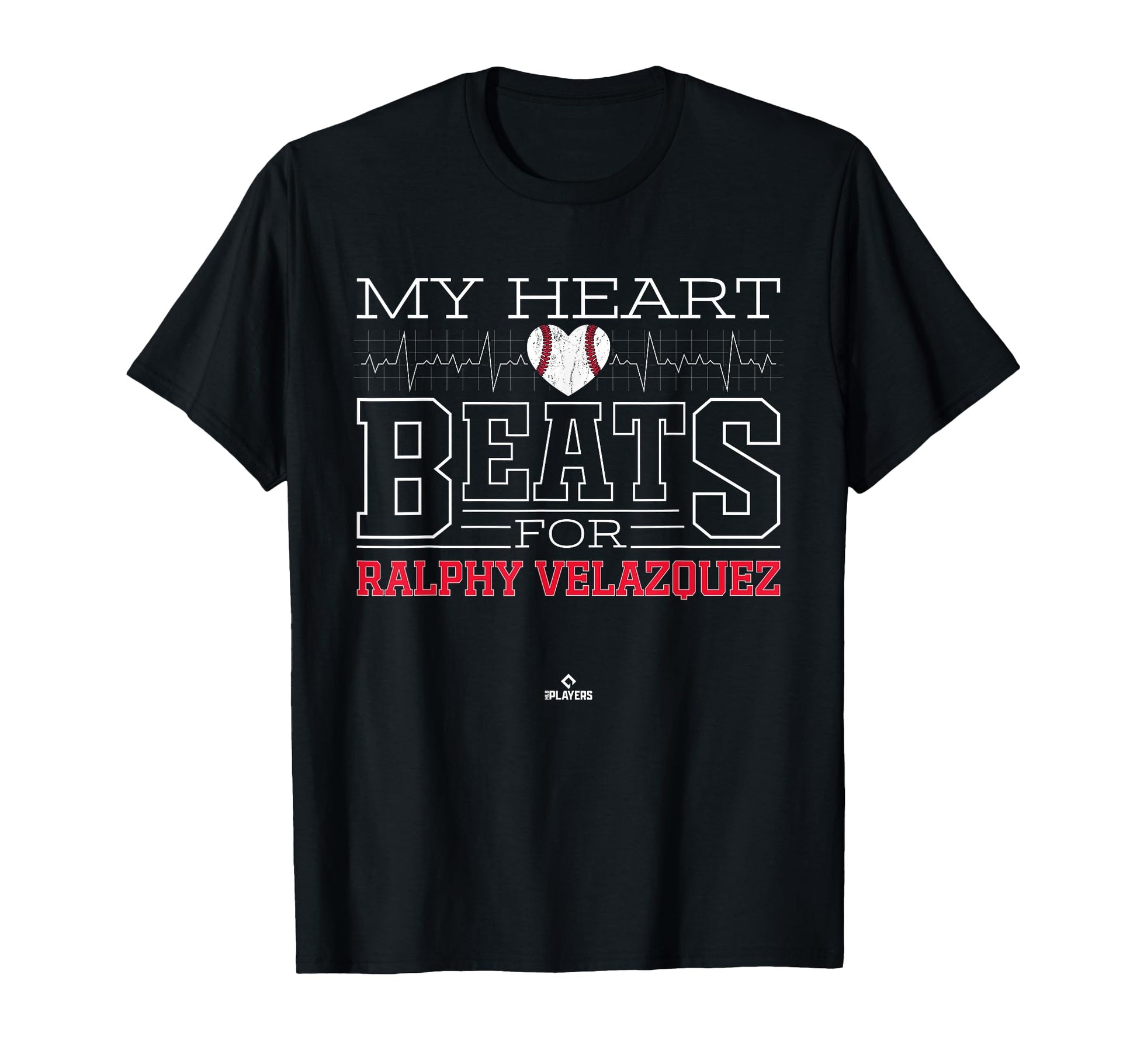 My Heart Beats Ralphy Velazquez T-Shirt - Trendy Graphic for Adults - T-Shirt, Sweatshirt, Hoodie
