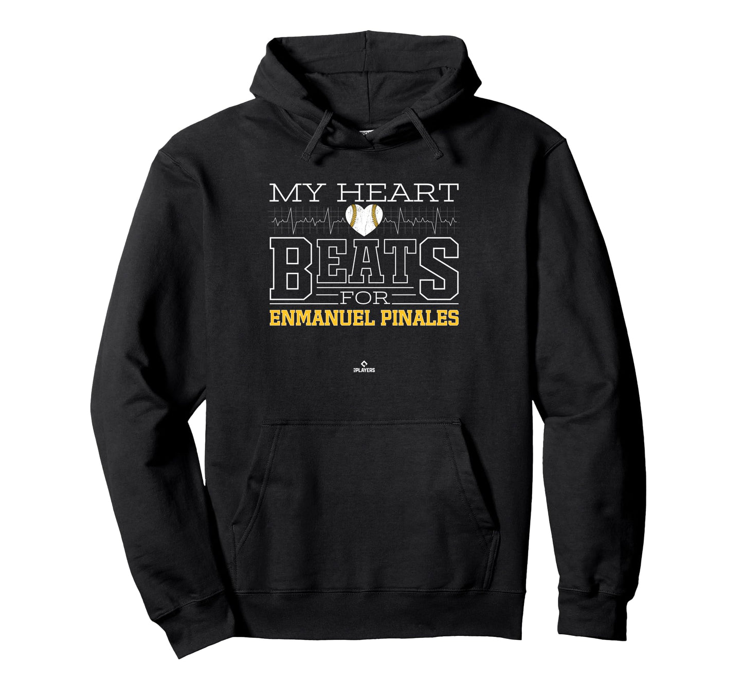 My Heart Beats Enmanuel Pinales Hoodie - Novelty Apparel Men Women - T-Shirt, Sweatshirt, Hoodie