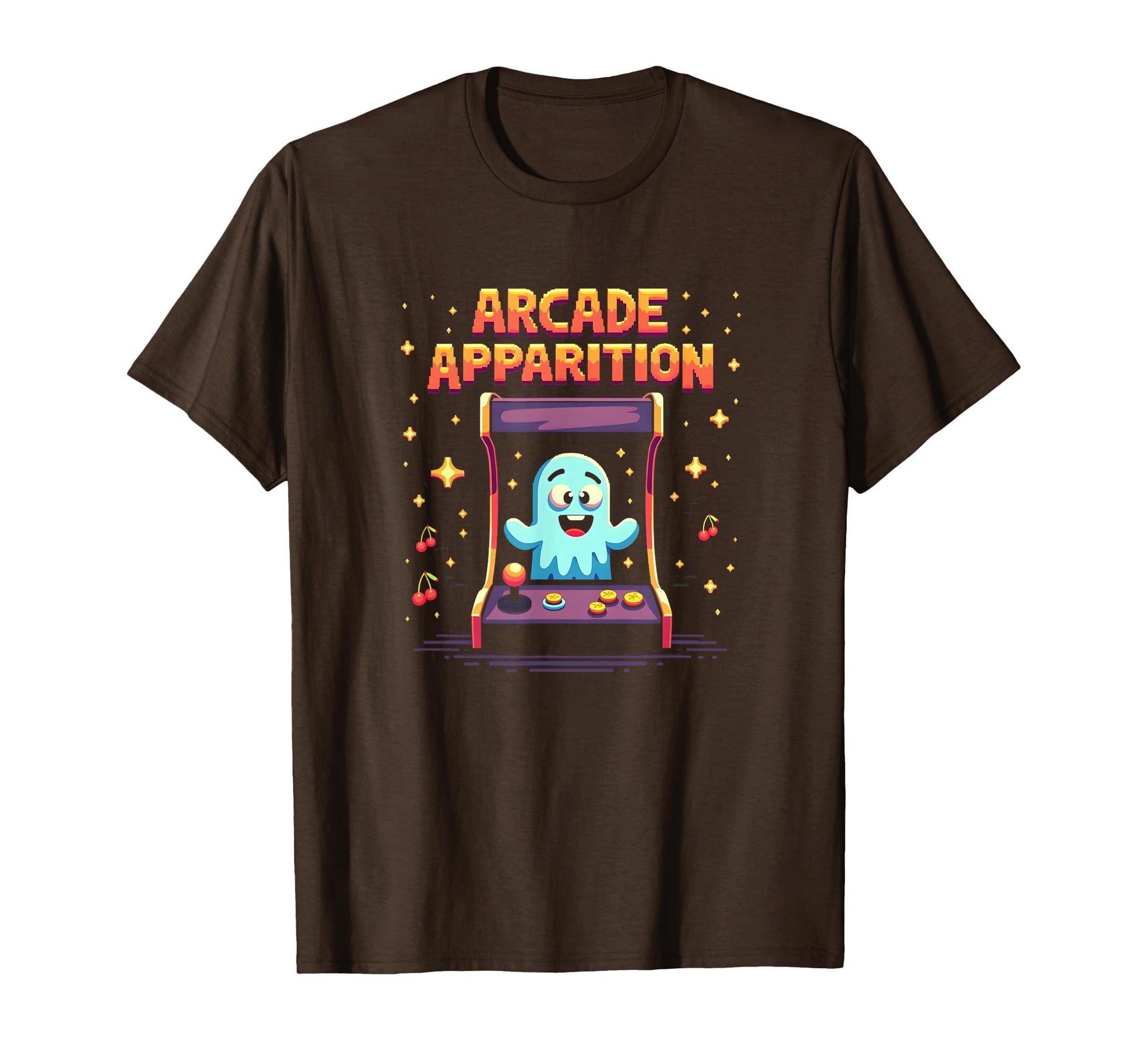 Halloween Arcade Apparition Ghost T-Shirt - Graphic Print Unisex - T-Shirt, Sweatshirt, Hoodie