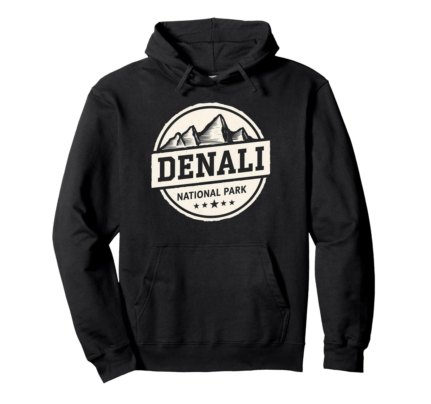 Denali Est 1917 Alaska National Park Hoodie - Streetwear Style for Adults - T-Shirt, Sweatshirt, Hoodie