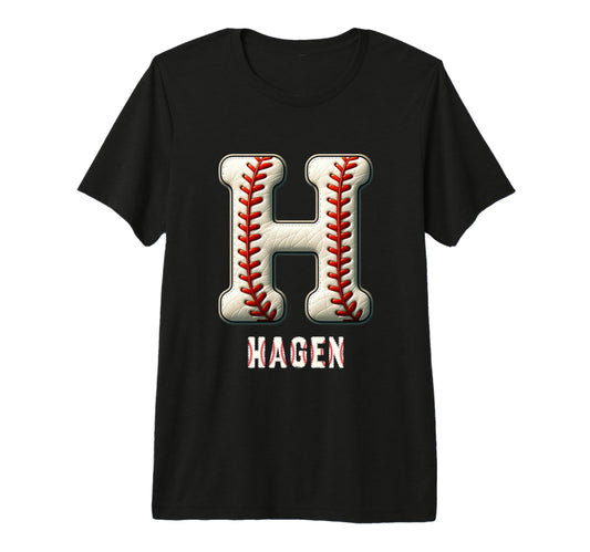 Baseball Home Run Karl Initial T-Shirt - Aesthetic Graphic Men Women - T-Shirt, Sweatshirt, Hoodie
