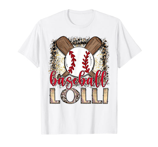 Baseball Lolli Leopard Proud Ball T-Shirt - Aesthetic Graphic Men Women - T-Shirt, Sweatshirt, Hoodie