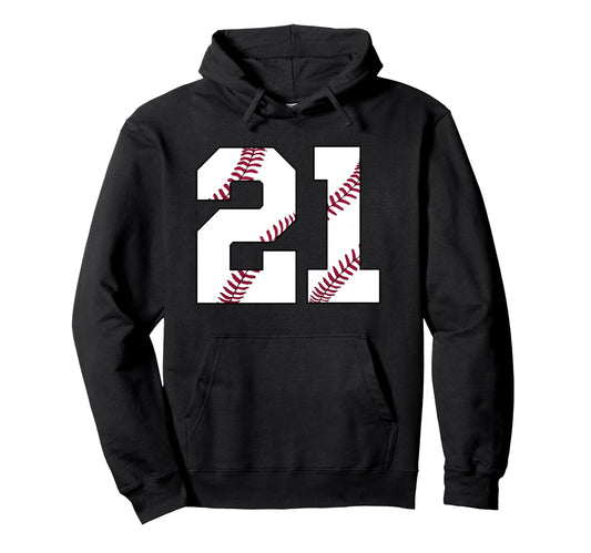 Baseball 2005 21St Birthday 21 Years Hoodie - Fun Novelty Design Men Women - T-Shirt, Sweatshirt, Hoodie