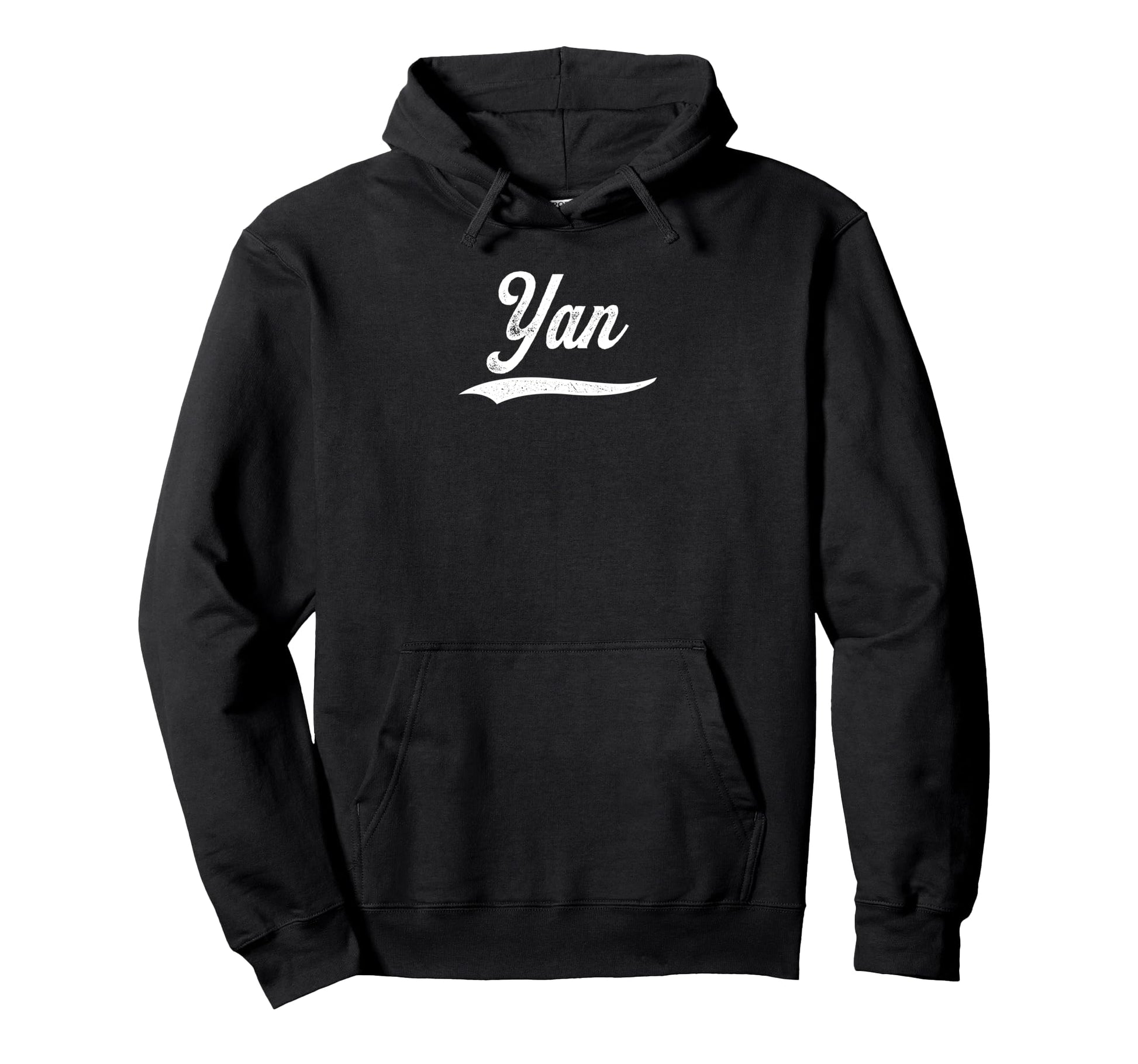 Distressed Script Ricardo Yan Hoodie - Streetwear Style for Adults - T-Shirt, Sweatshirt, Hoodie