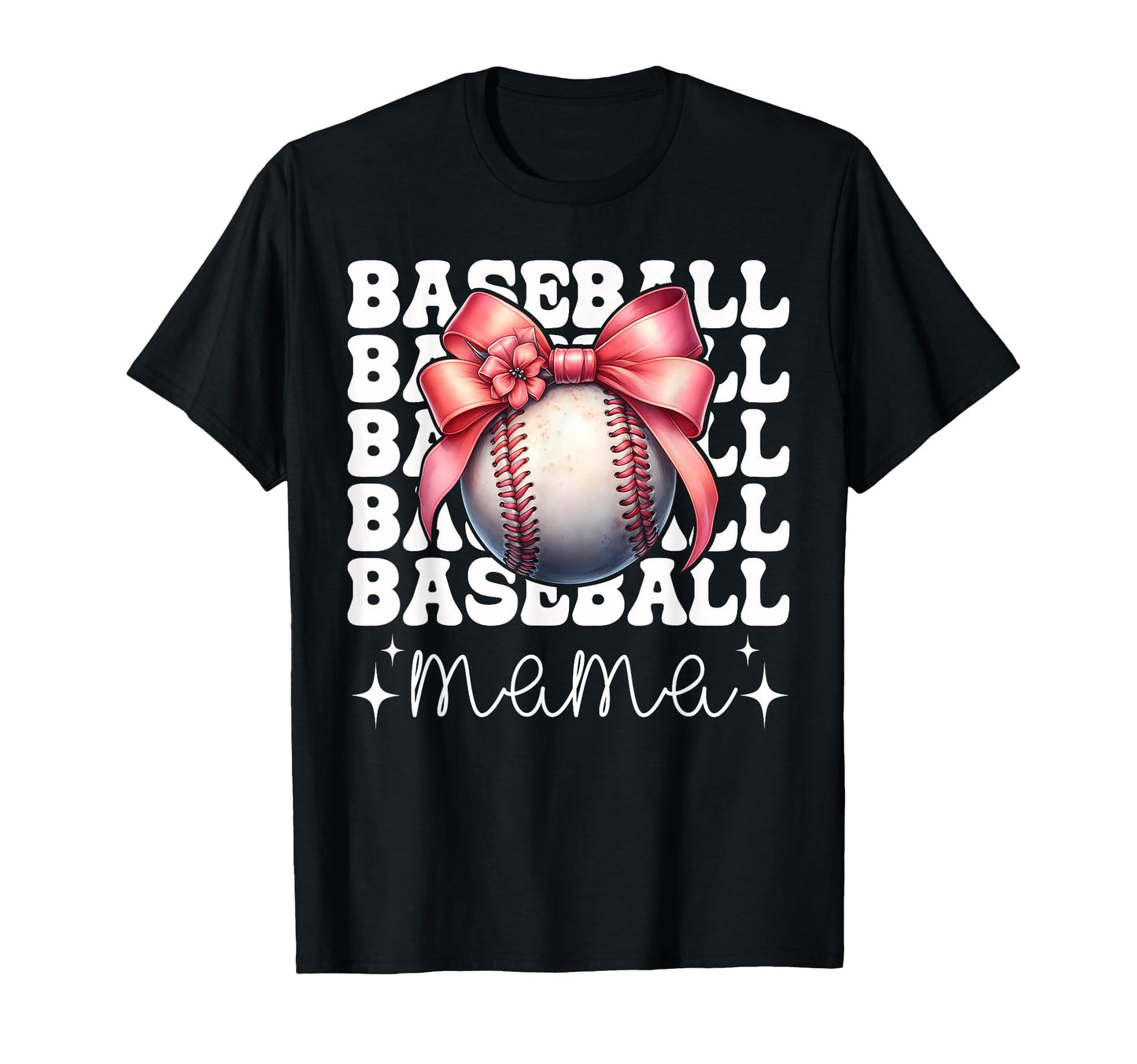Baseball Mama Baseball Mom Mothers Day T-Shirt - Aesthetic Graphic Unisex - T-Shirt, Sweatshirt, Hoodie