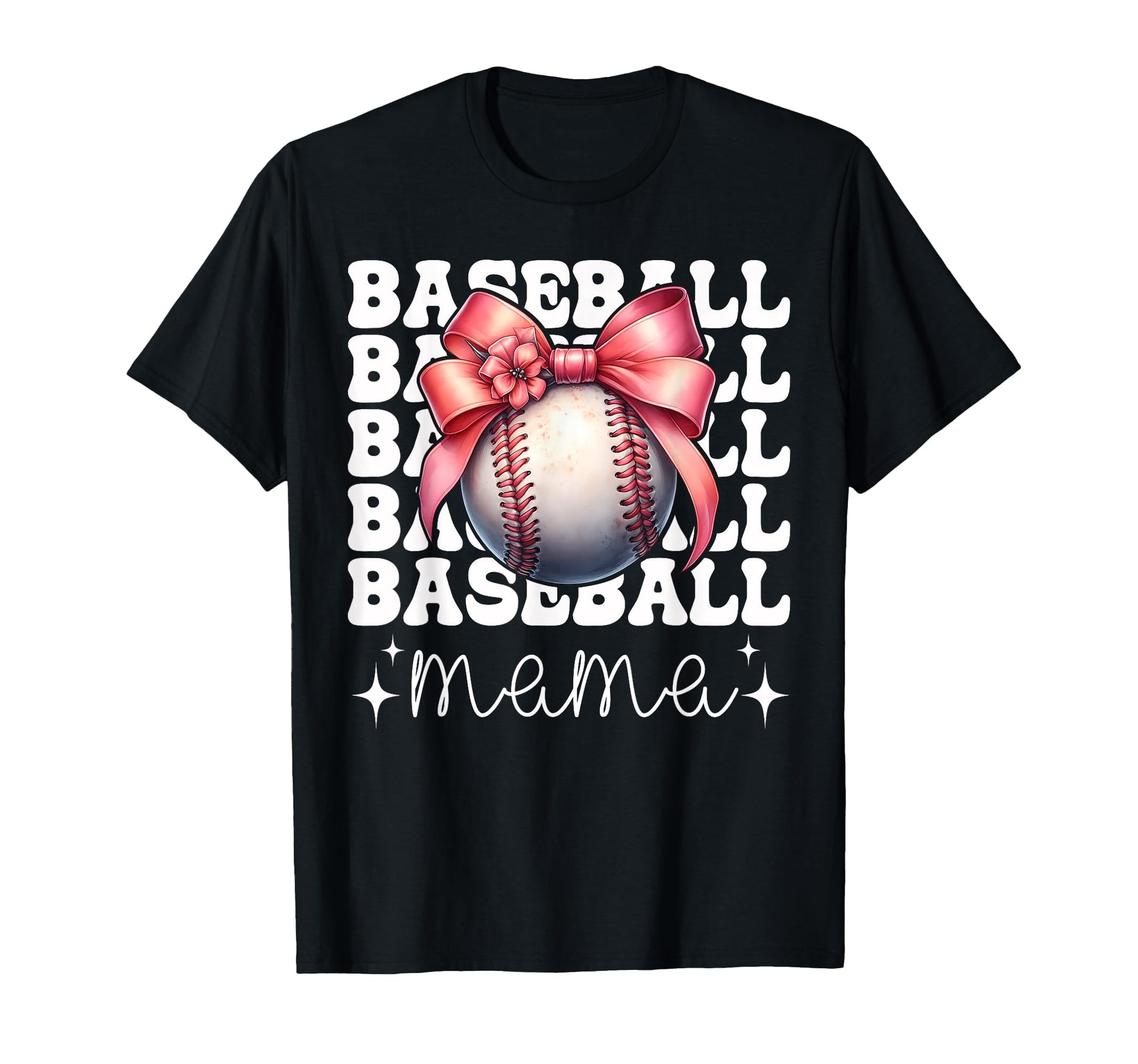 Baseball Mama Baseball Mom Mothers Day T-Shirt - Aesthetic Graphic Unisex - T-Shirt, Sweatshirt, Hoodie