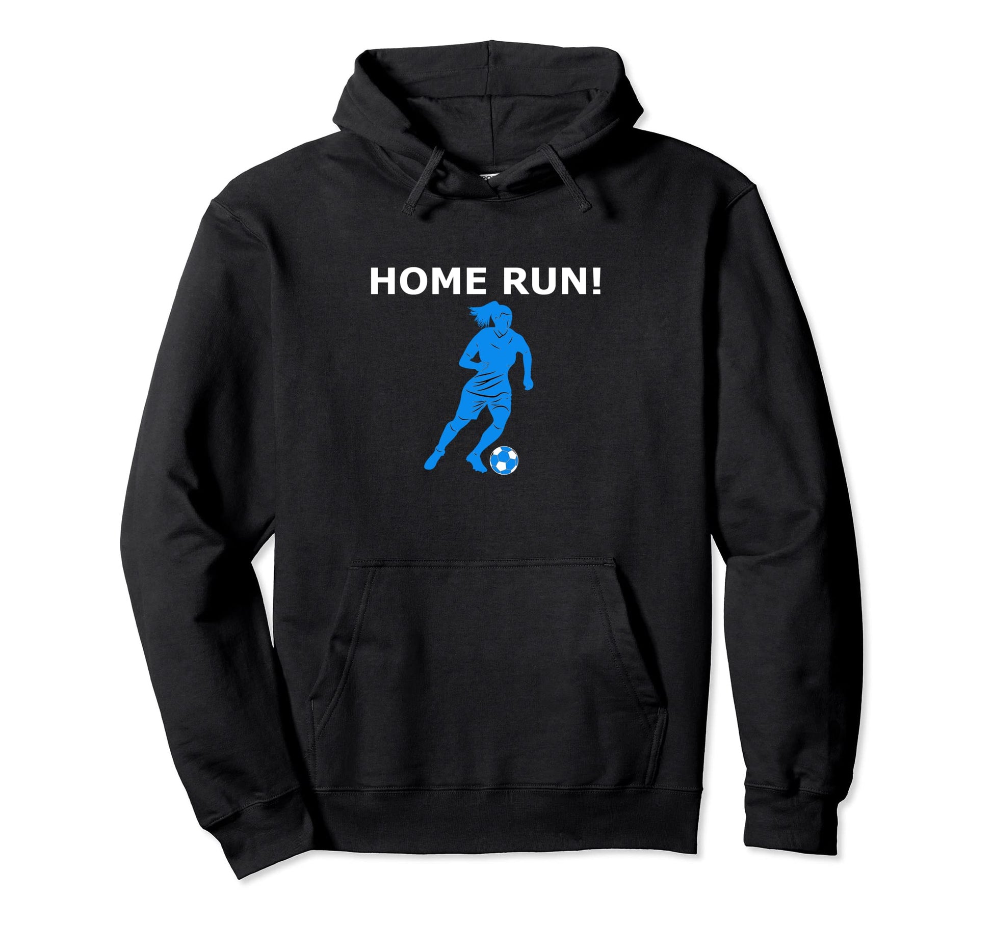 Funny Baseball Soccer Mashup Home Run Hoodie - Graphic Print for Adults - T-Shirt, Sweatshirt, Hoodie