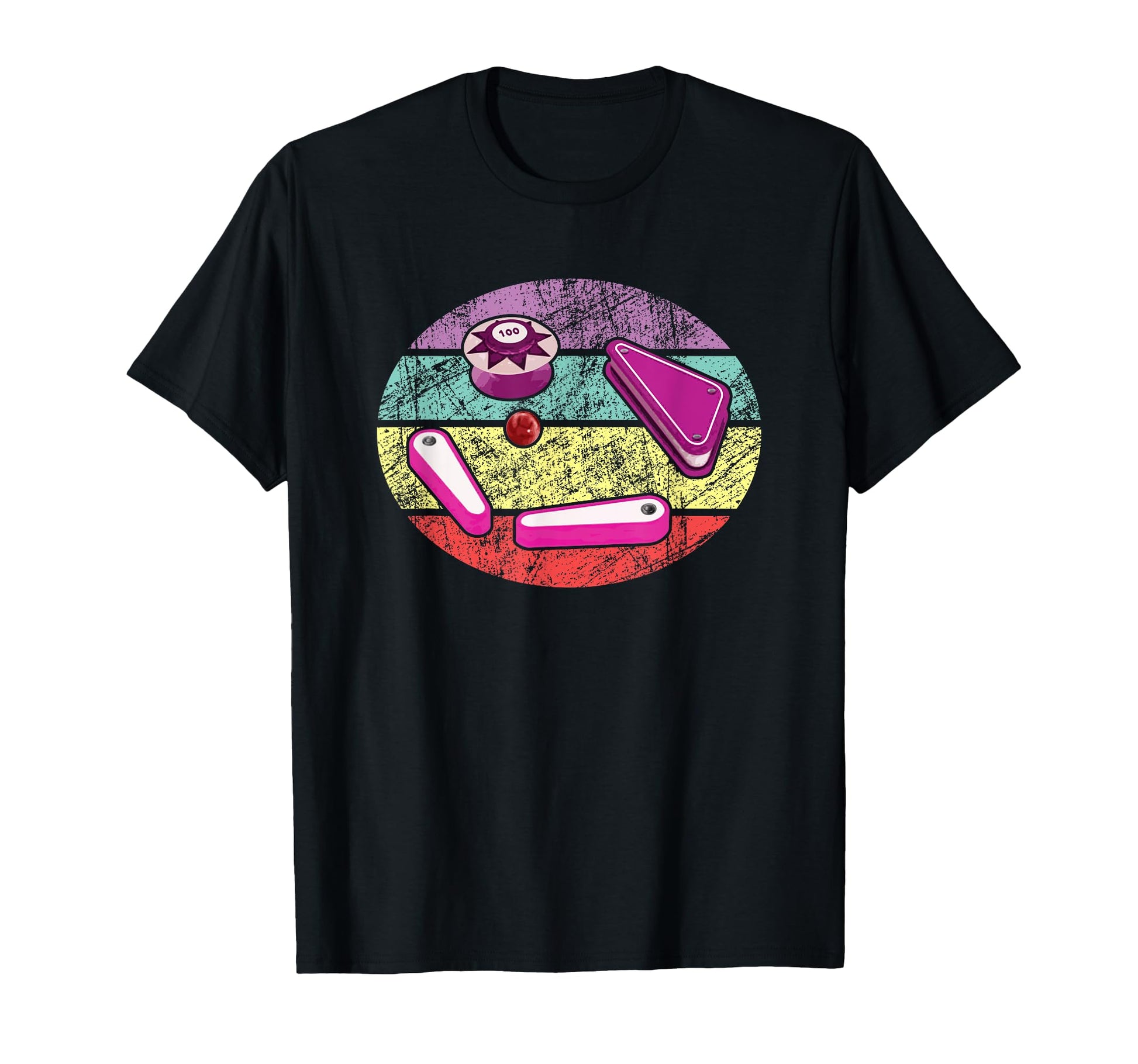 Pinball Funny Pinballer Machine T-Shirt - Fun Novelty Design Men Women - T-Shirt, Sweatshirt, Hoodie