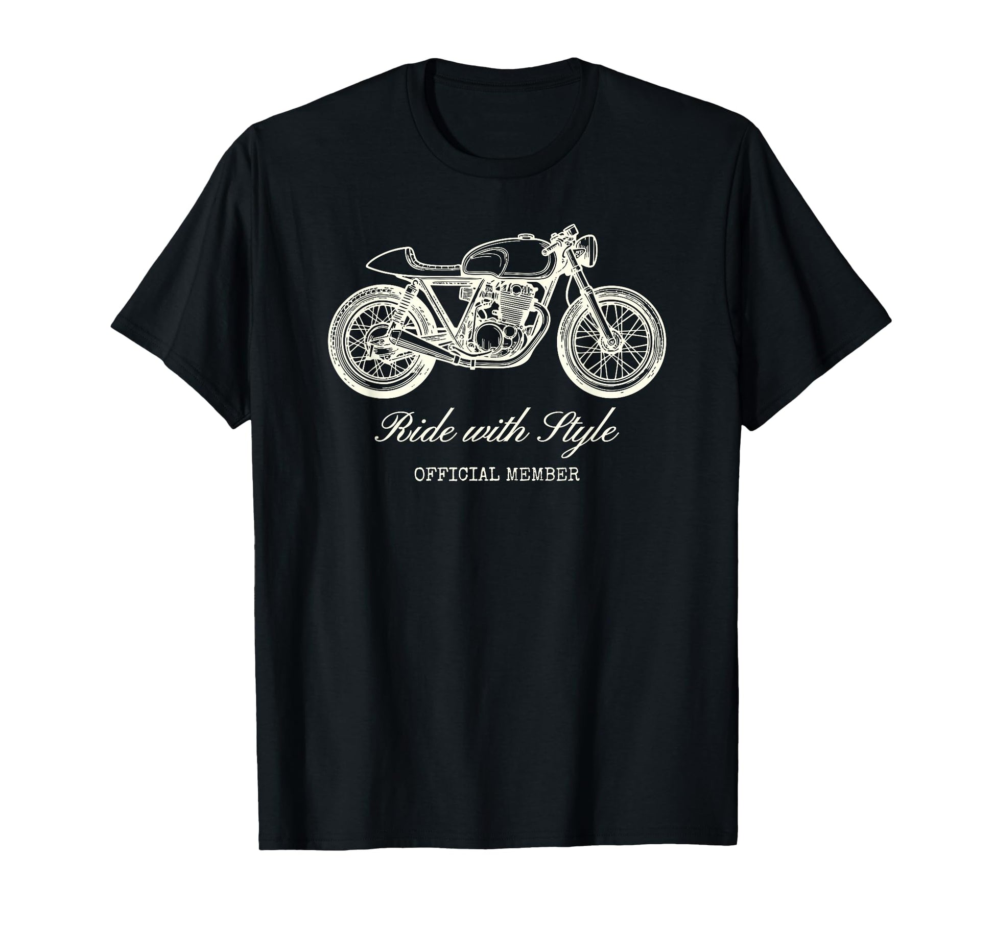 Motorcycle Club Cafe Racer T-Shirt - Aesthetic Graphic Unisex - T-Shirt, Sweatshirt, Hoodie