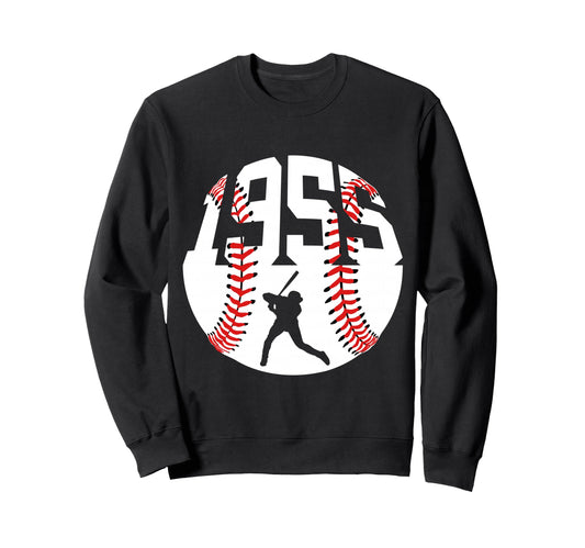 1955 Baseball 71St Birthday Sweatshirt - Aesthetic Graphic Men Women - T-Shirt, Sweatshirt, Hoodie