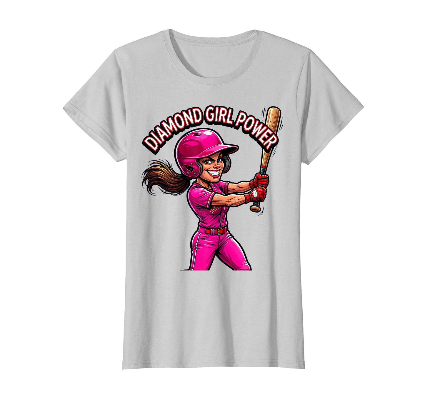 Diamond Power Baseball T-Shirt - Minimalist Print Men Women - T-Shirt, Sweatshirt, Hoodie