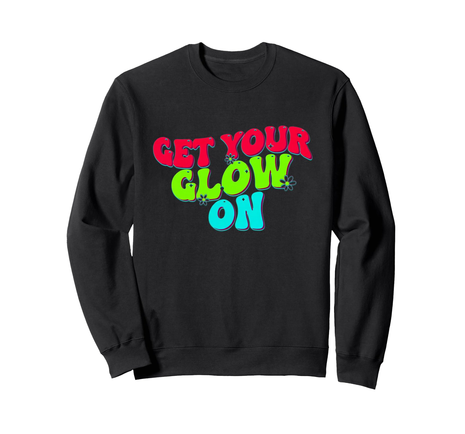 Party 90S Groovy Aesthetic Sweatshirt - Graphic Print Men Women - T-Shirt, Sweatshirt, Hoodie