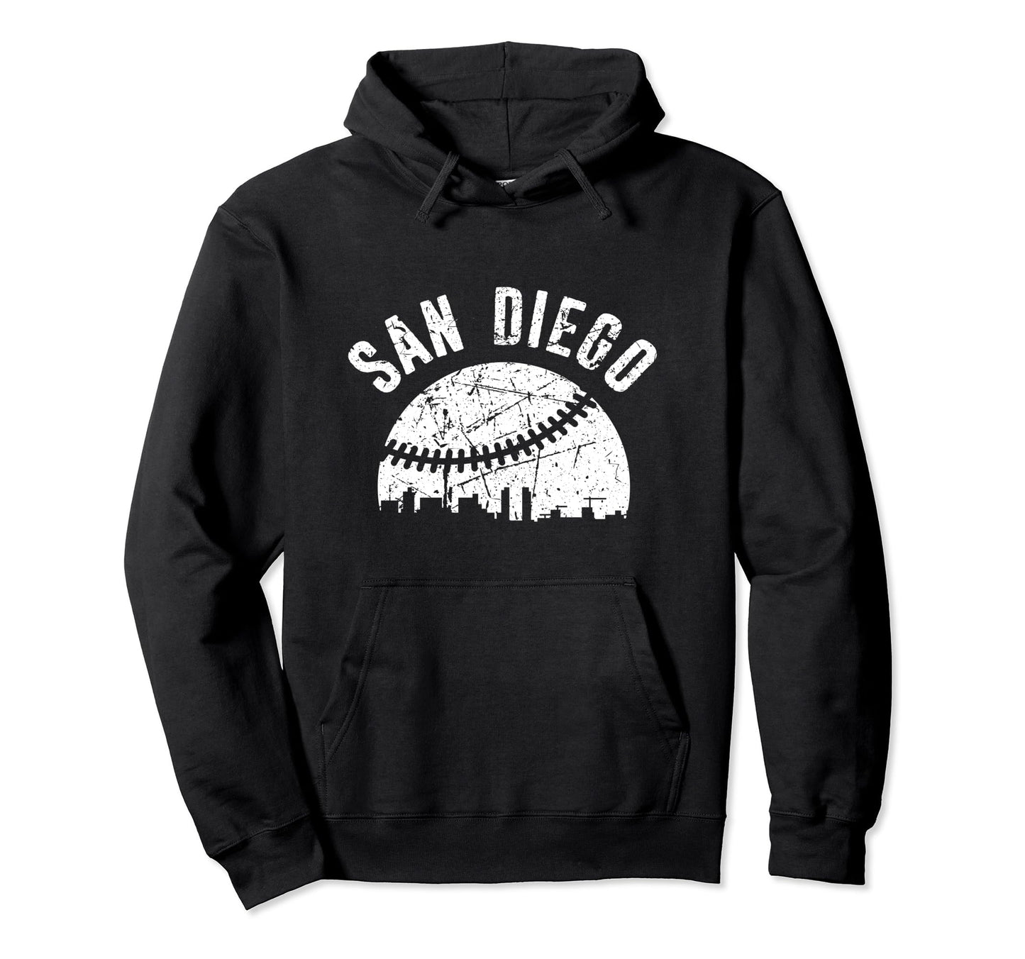 San Diego California Baseball Team Hoodie - Trendy Graphic Unisex - T-Shirt, Sweatshirt, Hoodie