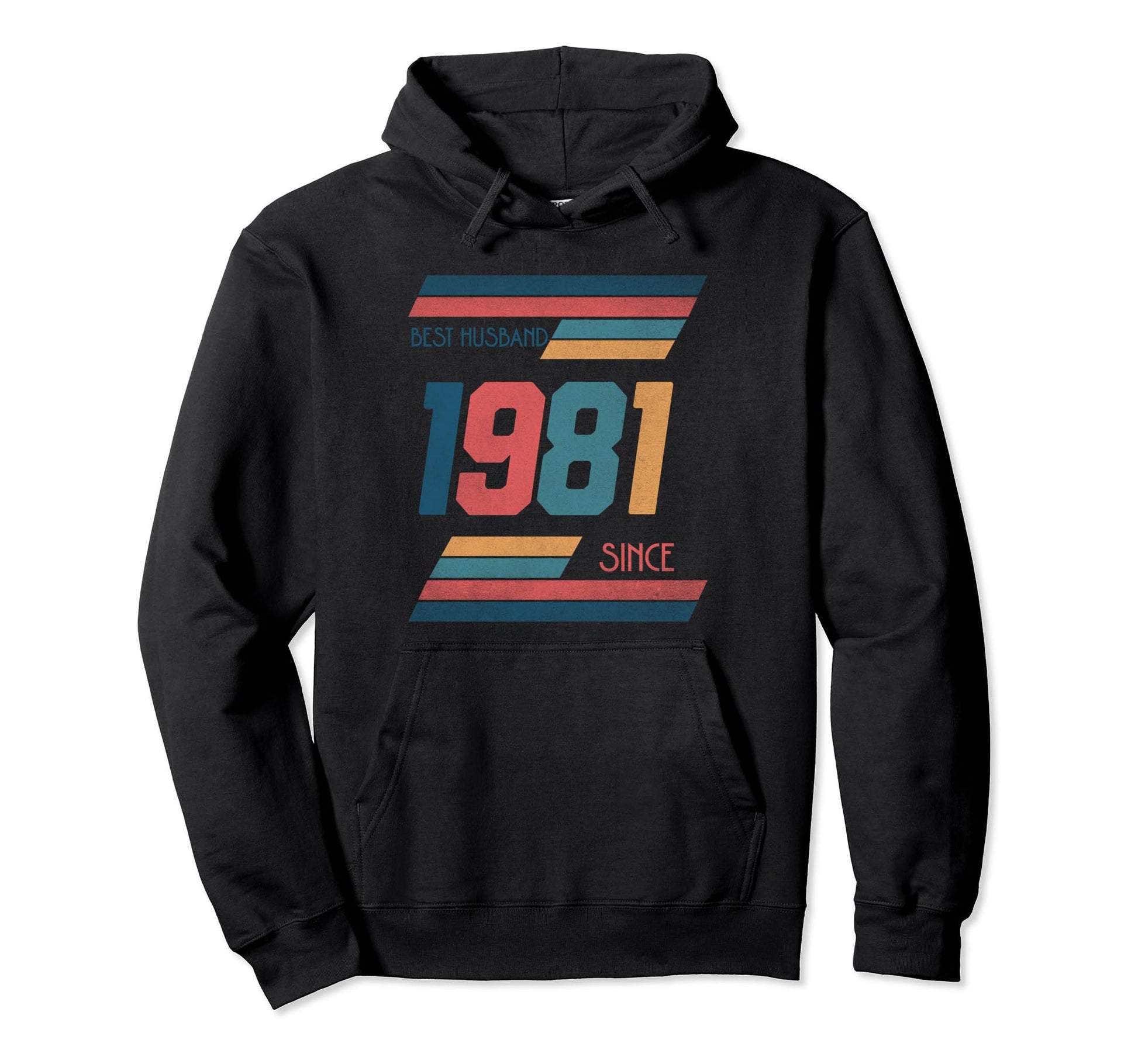 Best Husband Since 1981 Anniversary Hoodie - Streetwear Style Unisex - T-Shirt, Sweatshirt, Hoodie