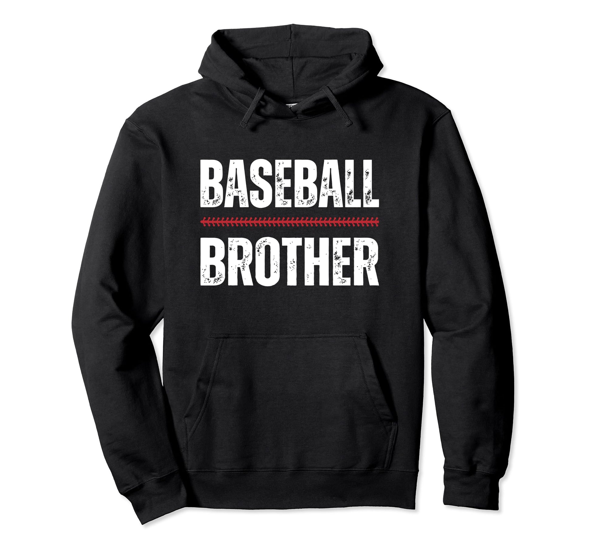 Baseball Brother Proud Love Baseball Player Hoodie - Unique Graphic Unisex - T-Shirt, Sweatshirt, Hoodie