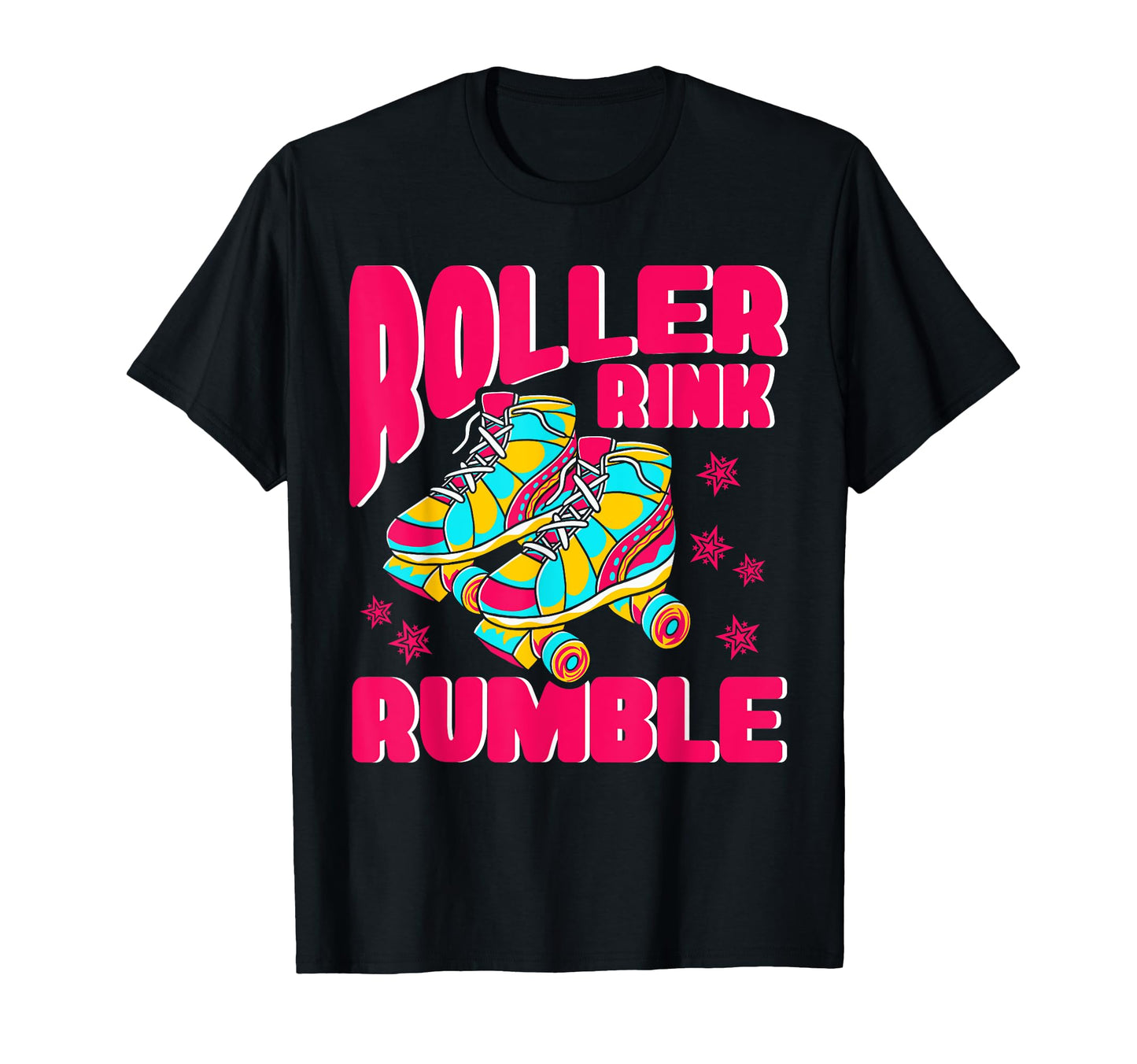 Roller Skates Roller Rink Rumble T-Shirt - Minimalist Print Men Women - T-Shirt, Sweatshirt, Hoodie