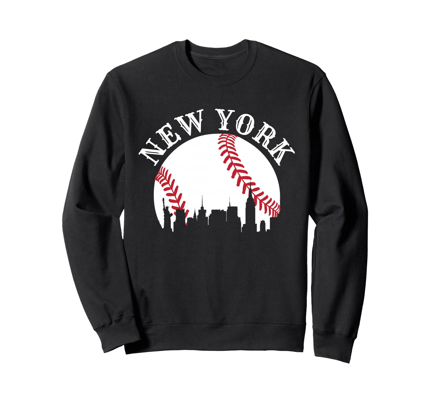Baseball Player New York City Nyc Sweatshirt - Streetwear Style Men Women - T-Shirt, Sweatshirt, Hoodie