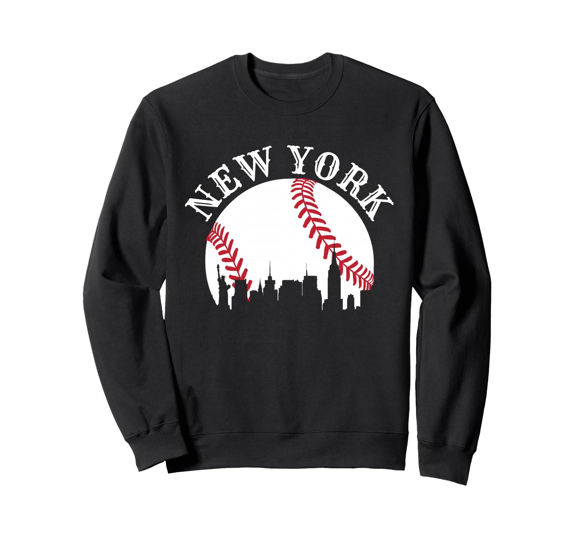 Baseball Player New York City Nyc Sweatshirt - Streetwear Style Men Women - T-Shirt, Sweatshirt, Hoodie