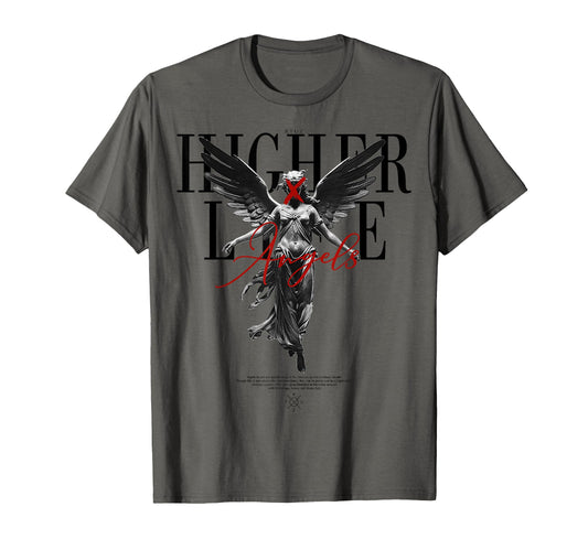Aesthetic Streetwear Angel T-Shirt - Novelty Apparel Unisex - T-Shirt, Sweatshirt, Hoodie