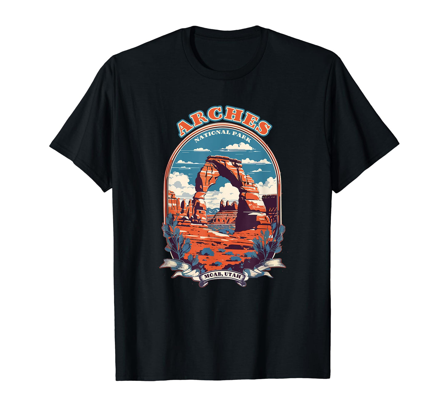 Arches National Park Sandstone Arches T-Shirt - Graphic Print Men Women - T-Shirt, Sweatshirt, Hoodie