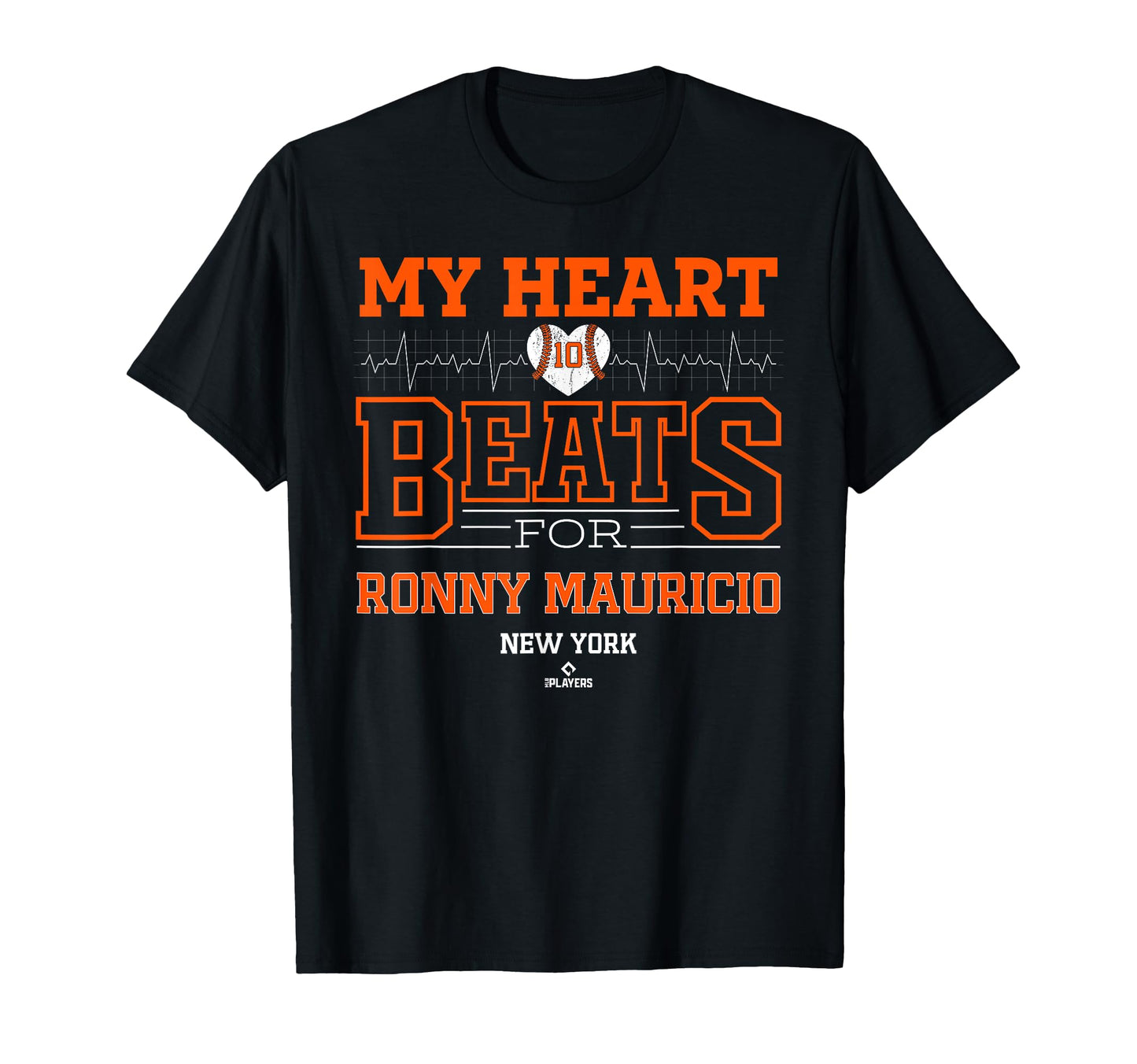 My Heart Beats Ronny Mauricio New York T-Shirt - Trendy Graphic Men Women - T-Shirt, Sweatshirt, Hoodie