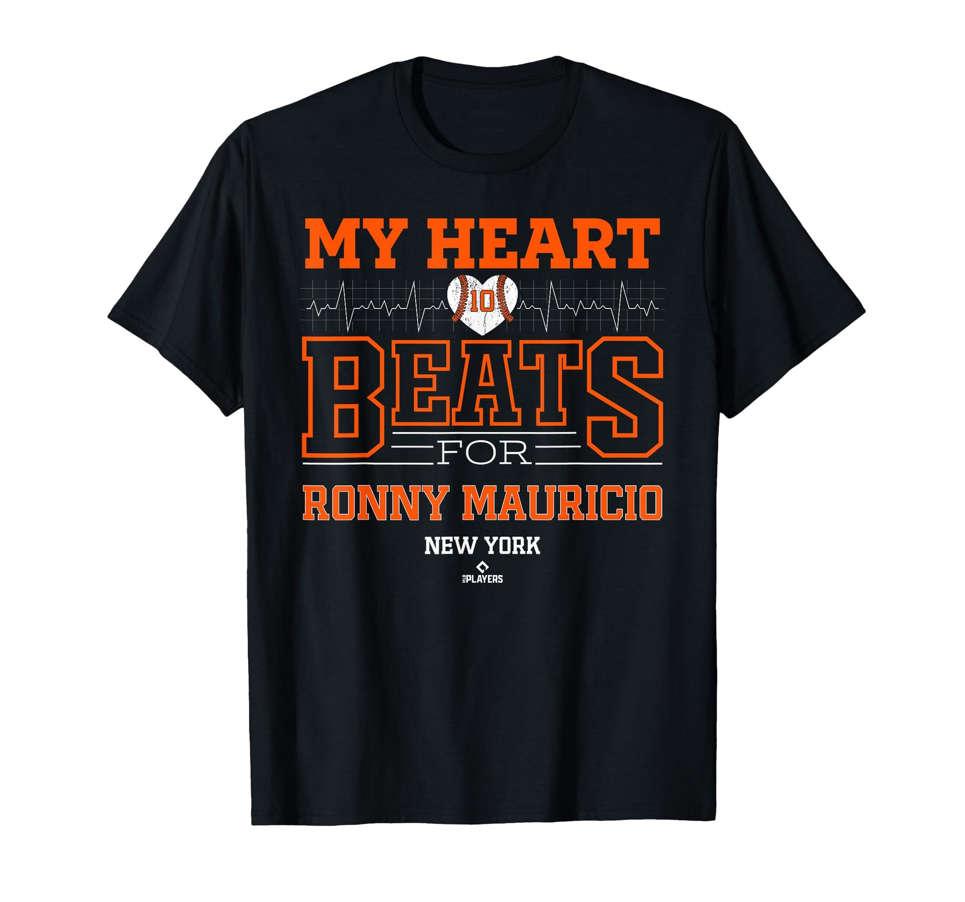 My Heart Beats Ronny Mauricio New York T-Shirt - Trendy Graphic Men Women - T-Shirt, Sweatshirt, Hoodie
