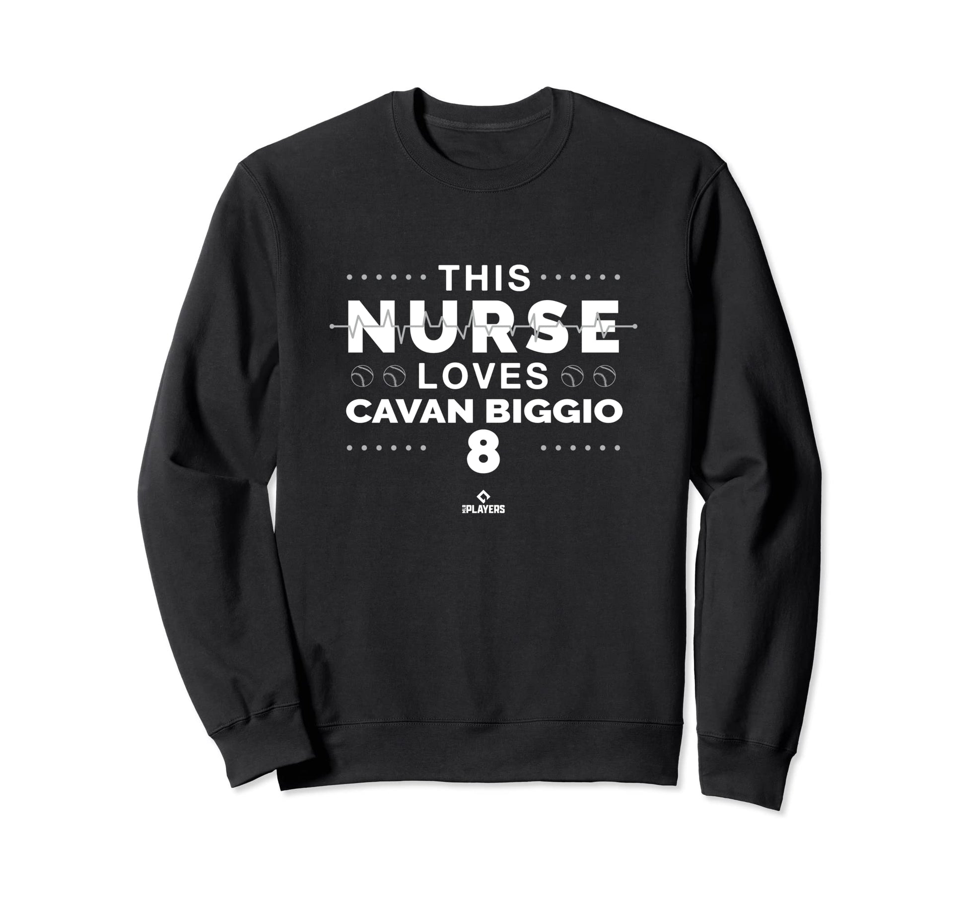This Nurse Loves Cavan Biggio Sweatshirt - Casual Everyday Wear Unisex - T-Shirt, Sweatshirt, Hoodie