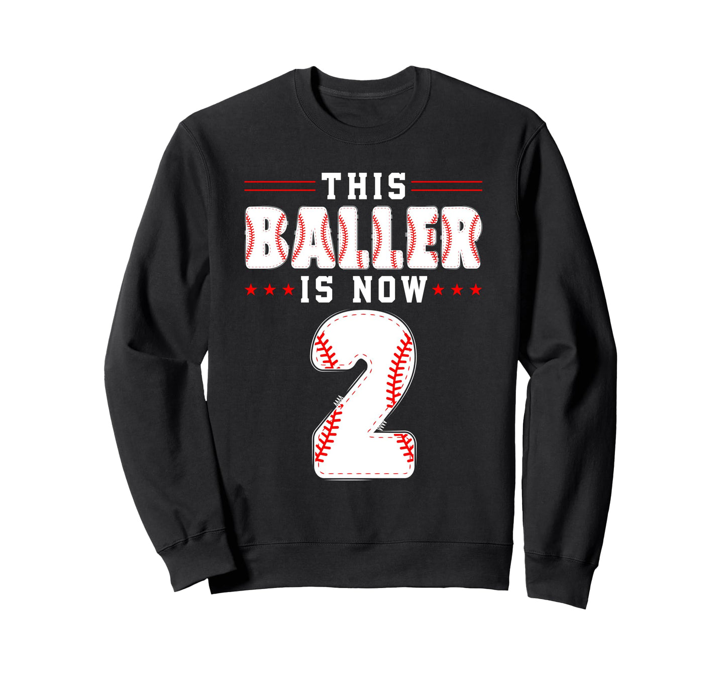 2Nd Birthday Baseball Lover This Sweatshirt - Aesthetic Graphic Men Women - T-Shirt, Sweatshirt, Hoodie