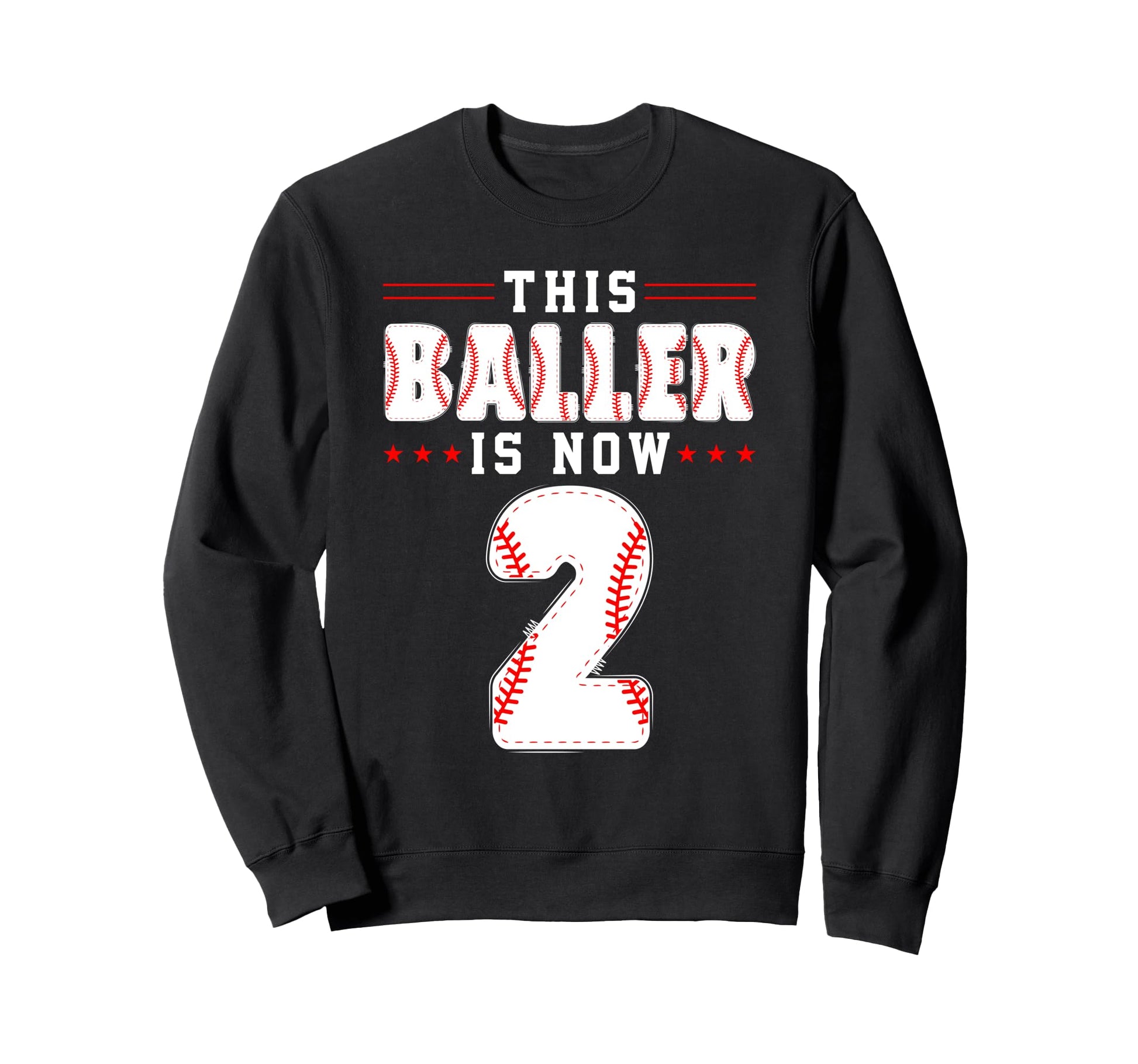2Nd Birthday Baseball Lover This Sweatshirt - Aesthetic Graphic Men Women - T-Shirt, Sweatshirt, Hoodie