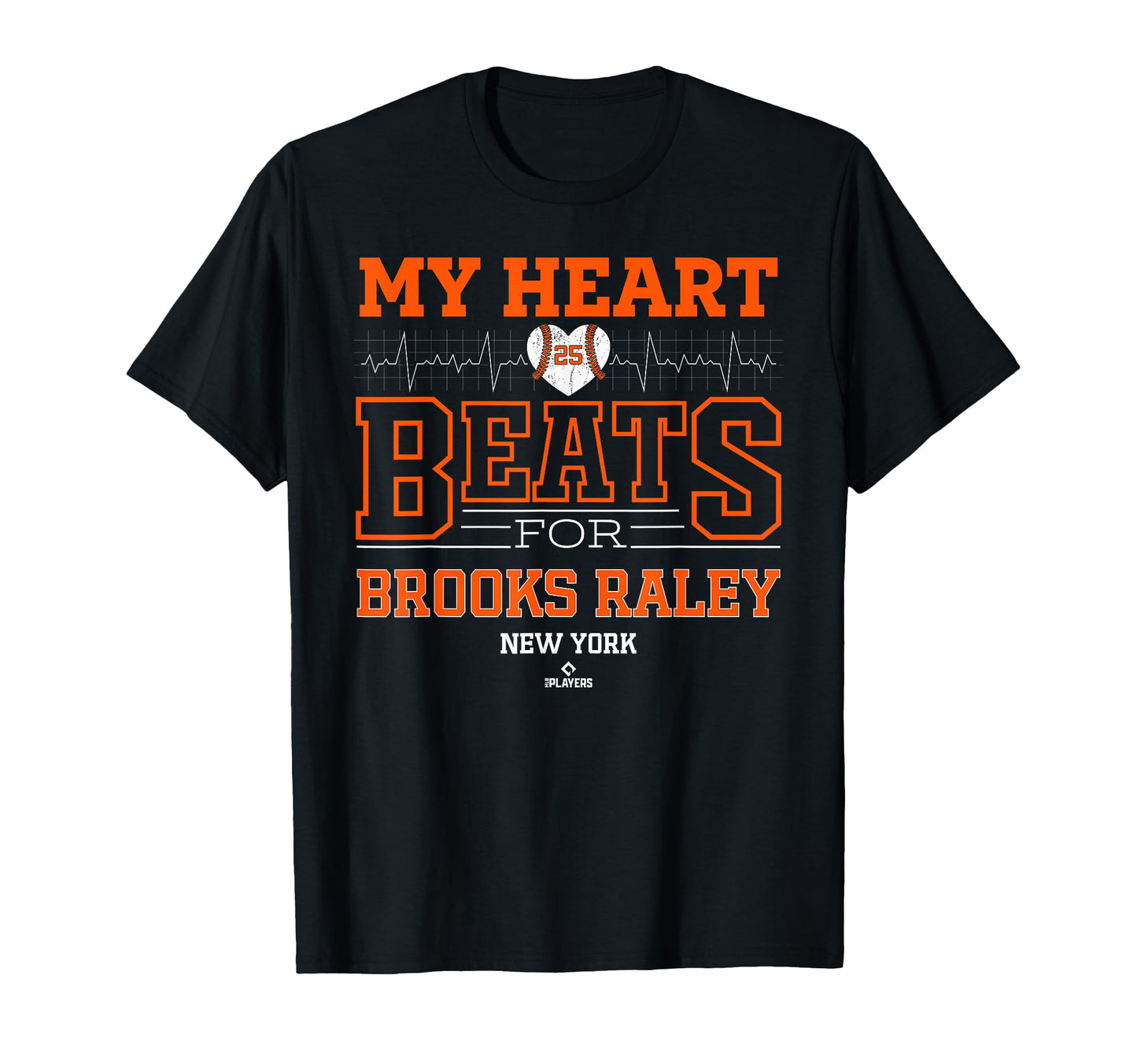 My Heart Beats Brooks Raley New York T-Shirt - Custom Art Print Men Women - T-Shirt, Sweatshirt, Hoodie