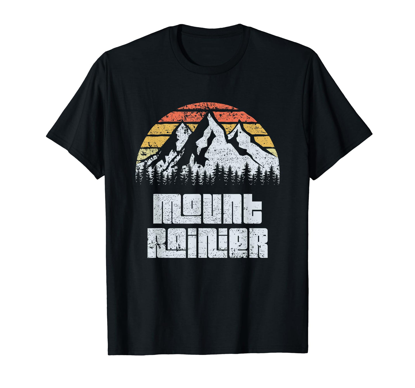 Mt Rainier National Park Washington T-Shirt - Aesthetic Graphic for Adults - T-Shirt, Sweatshirt, Hoodie