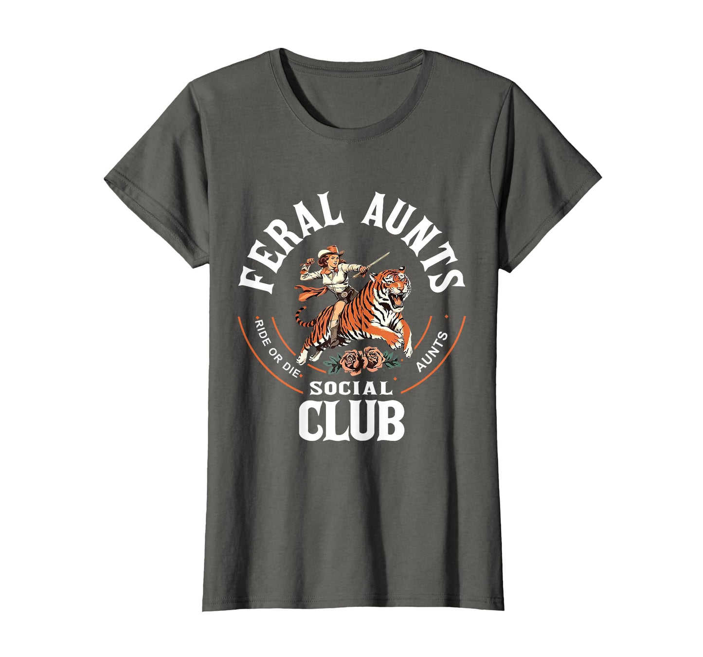Feral Aunts Social Club Western Cowgirl T-Shirt - Trendy Graphic Unisex - T-Shirt, Sweatshirt, Hoodie