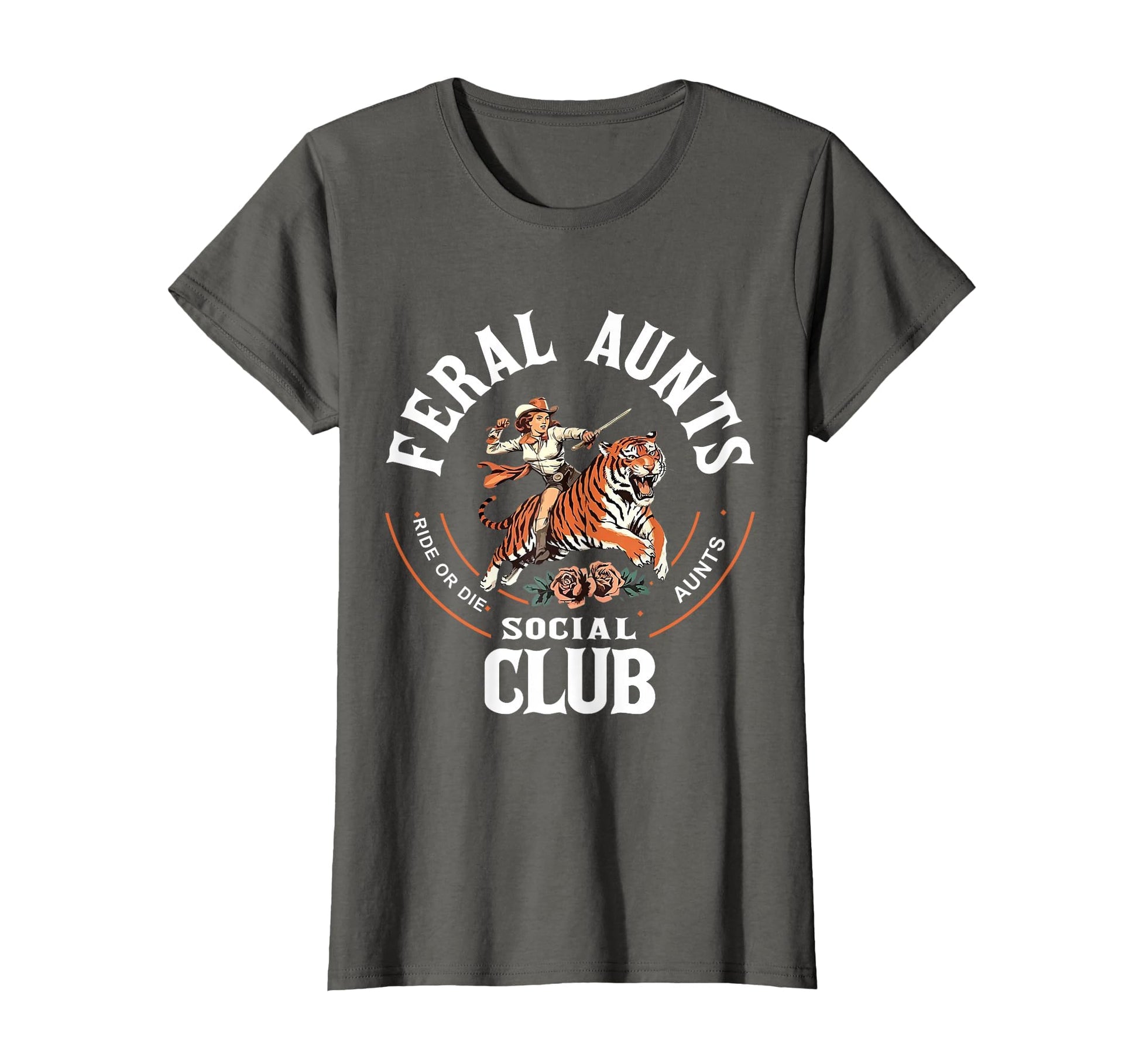 Feral Aunts Social Club Western Cowgirl T-Shirt - Trendy Graphic Unisex - T-Shirt, Sweatshirt, Hoodie