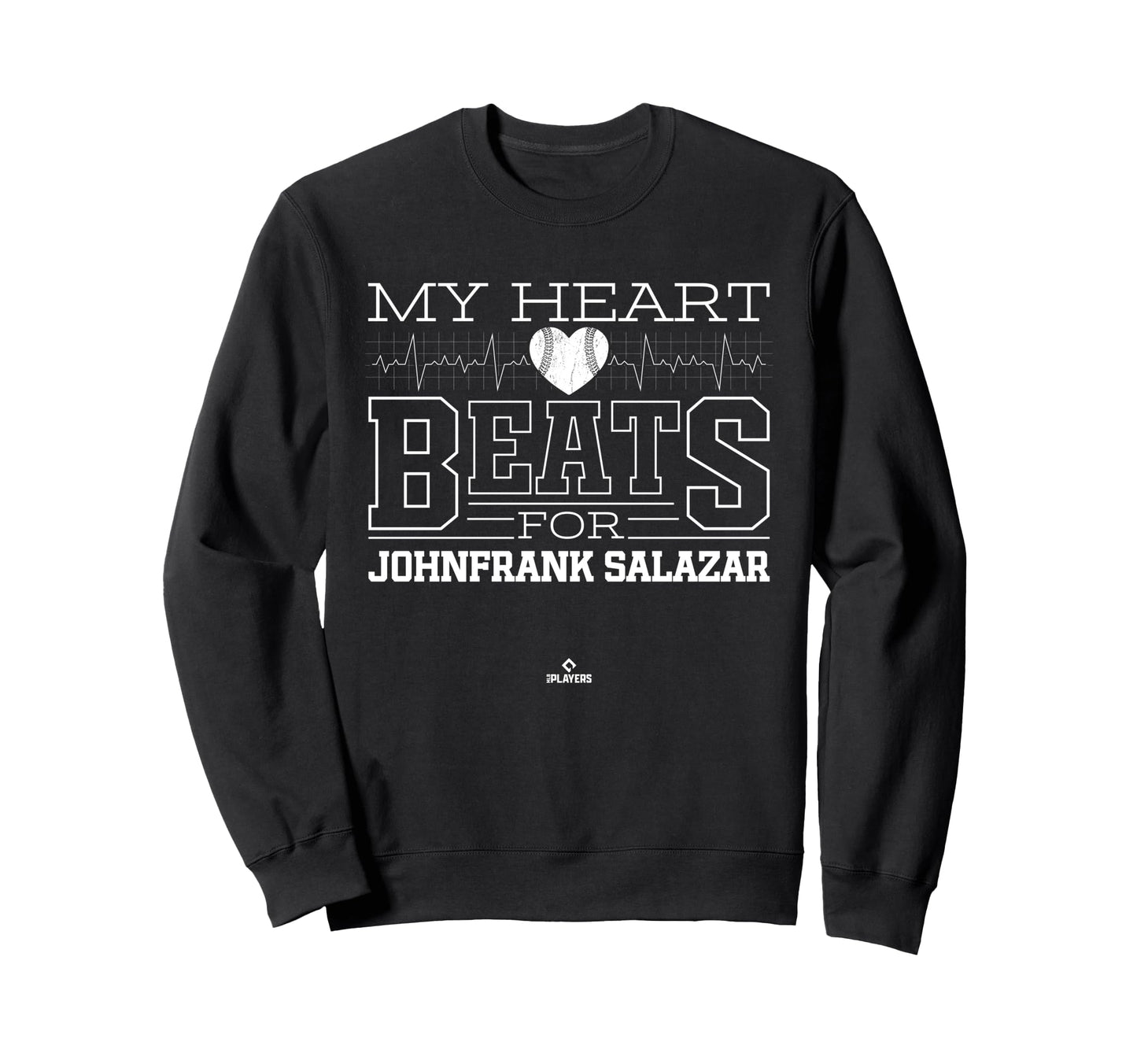 My Heart Beats Johnfrank Salazar Sweatshirt - Aesthetic Graphic for Adults - T-Shirt, Sweatshirt, Hoodie