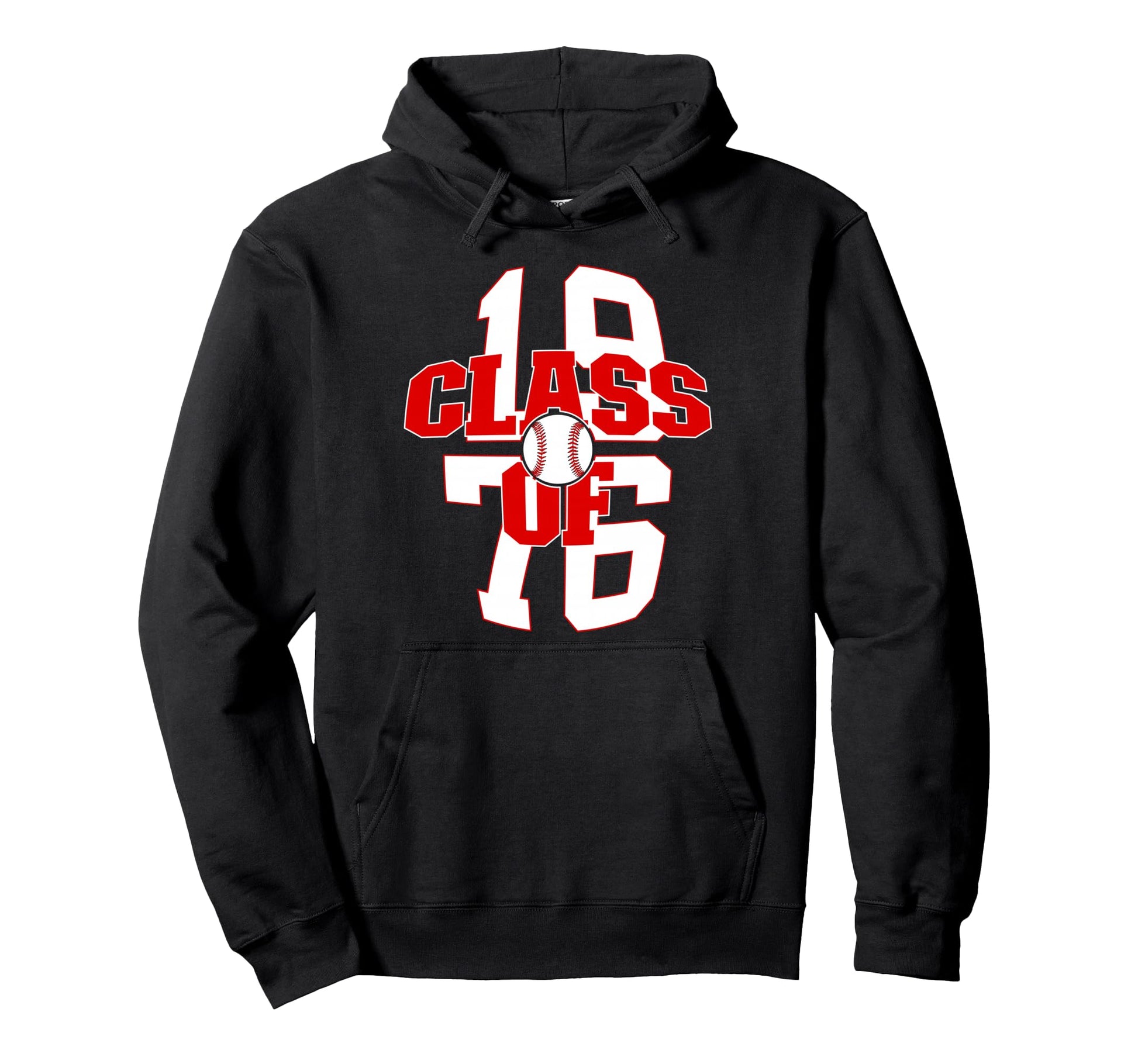 50 Years Class 1976 Baseball 50Th Hoodie - Unique Graphic for Adults - T-Shirt, Sweatshirt, Hoodie