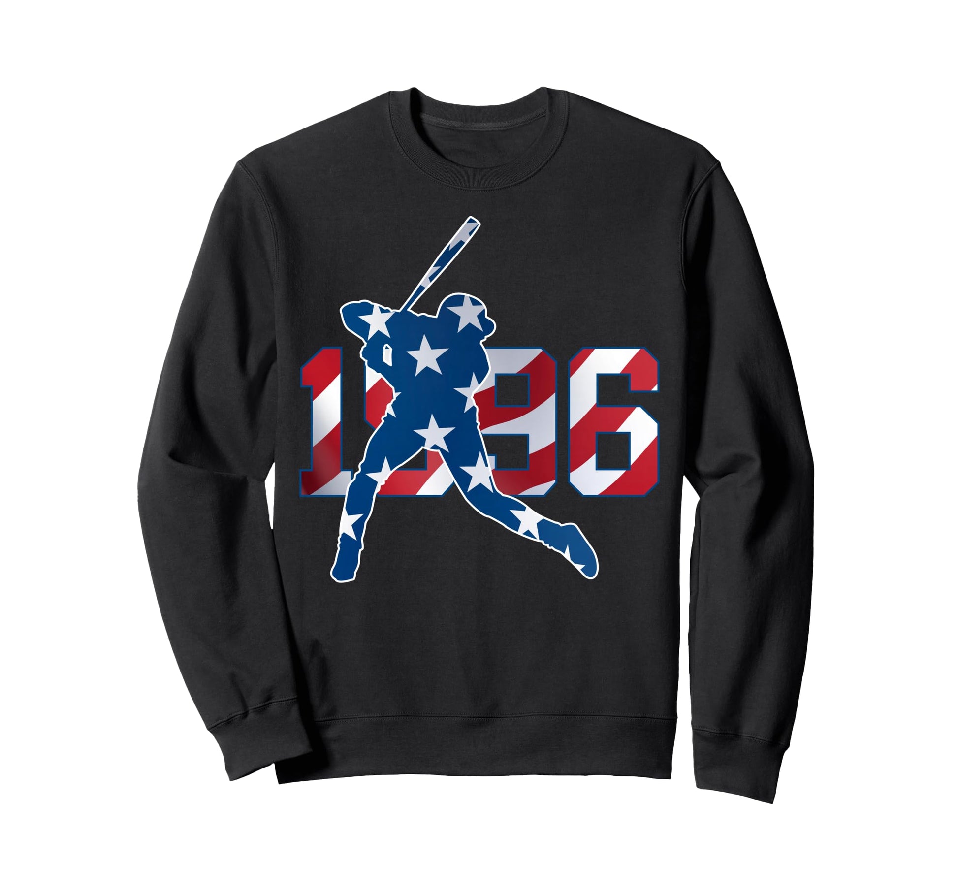 30 Years Old 1996 Baseball 30Th Sweatshirt - Unique Graphic for Adults - T-Shirt, Sweatshirt, Hoodie