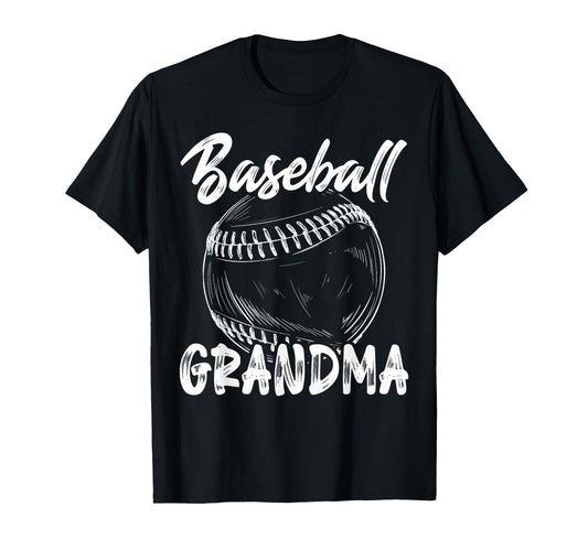 Baseball Grandma Family Matching Players T-Shirt - Custom Art Print Unisex - T-Shirt, Sweatshirt, Hoodie