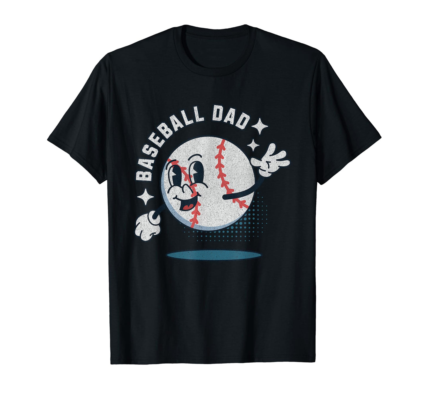 Baseball Dad Baseball Season Sports T-Shirt - Aesthetic Graphic Unisex - T-Shirt, Sweatshirt, Hoodie