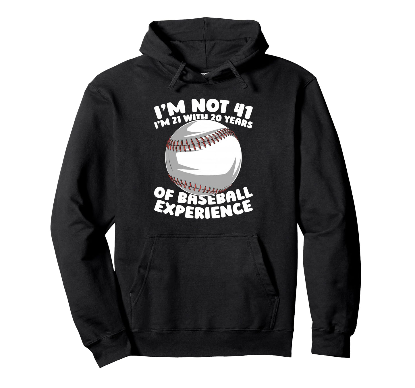41 Years Old Sport Team Baseball Baseballer Hoodie - Graphic Print Unisex - T-Shirt, Sweatshirt, Hoodie